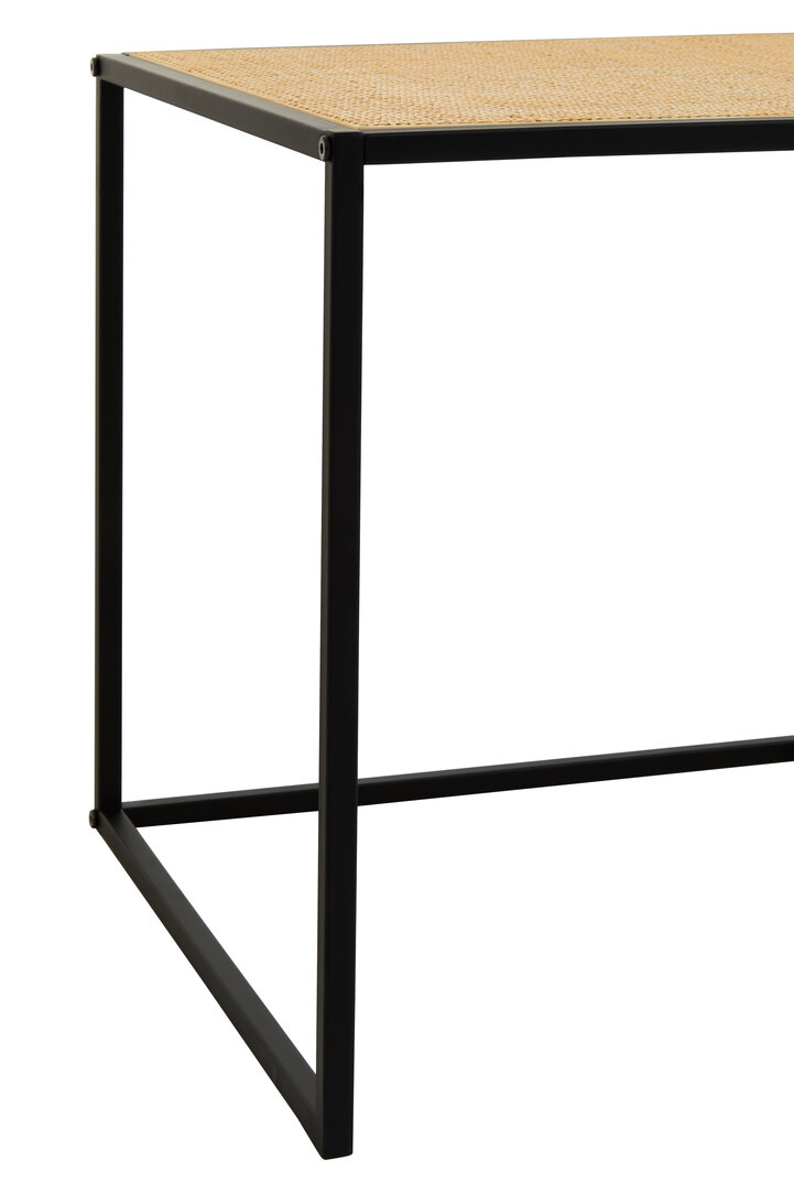 Depok Square Side Table Mango Wood Metal