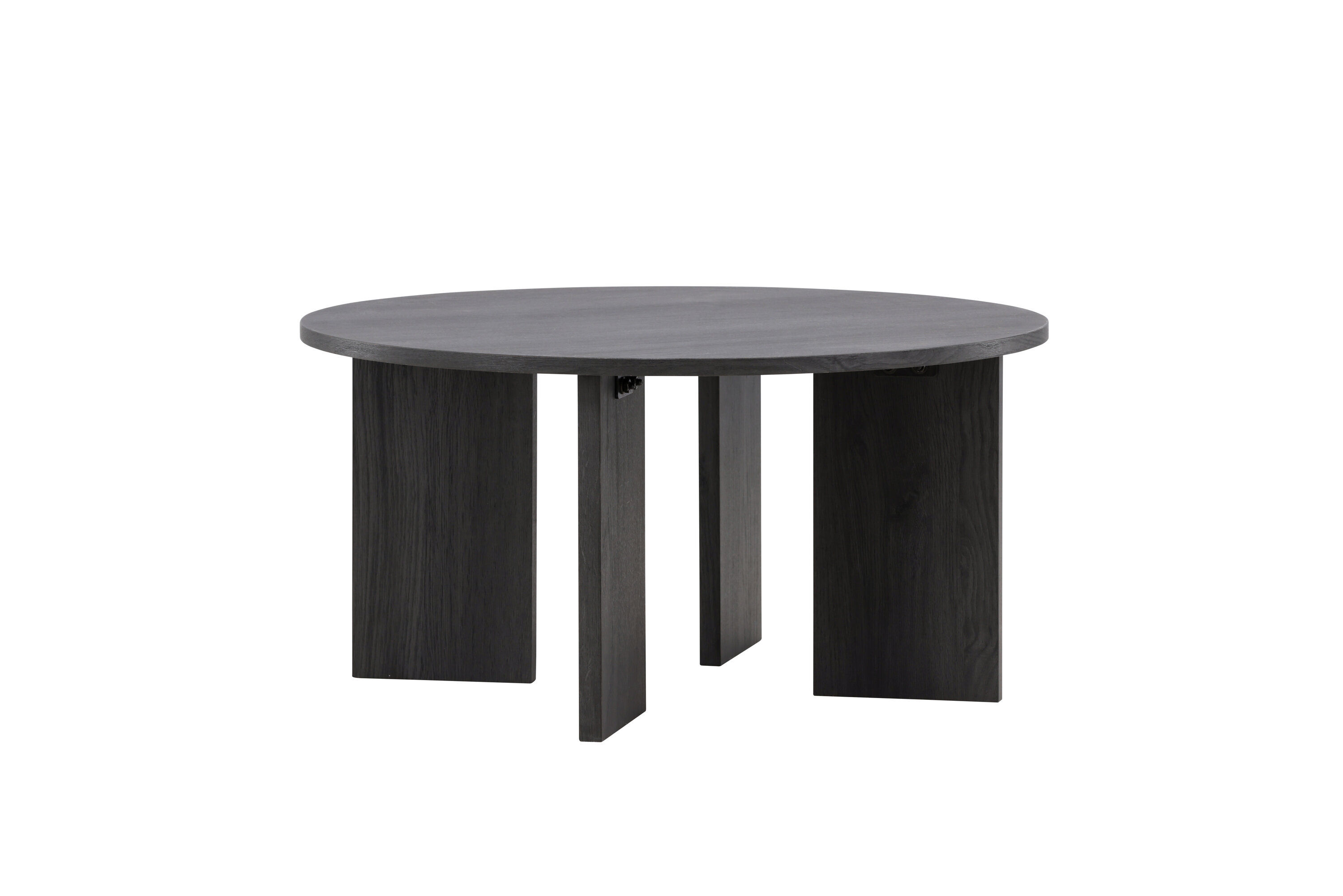 Askerön Couchtisch FSC Schwarz ⌀80cm