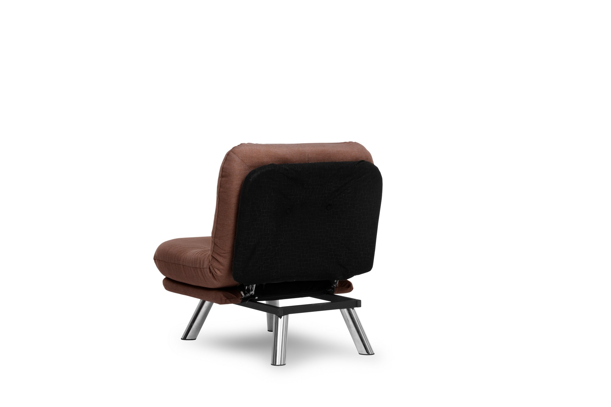 Misa Small Solo Sofa Bed 1-seater Light Brown