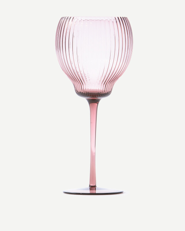 2x Pum Weingläser Glas Lila