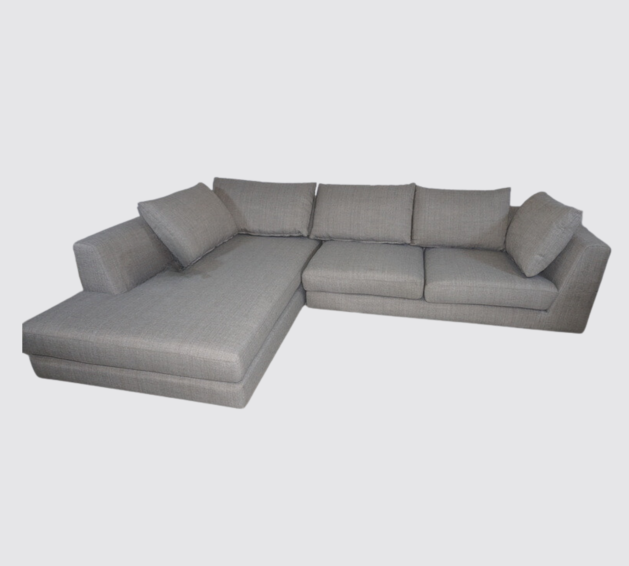 Noa Sofa Récamiere Links Vega Sand Dune