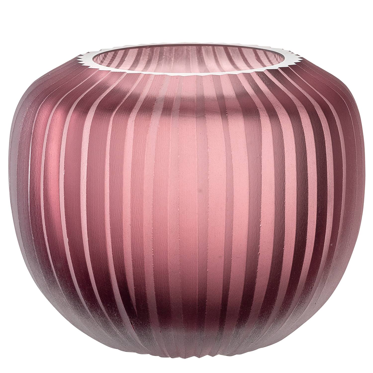 Tischvase Bellagio Farbglas Beere
