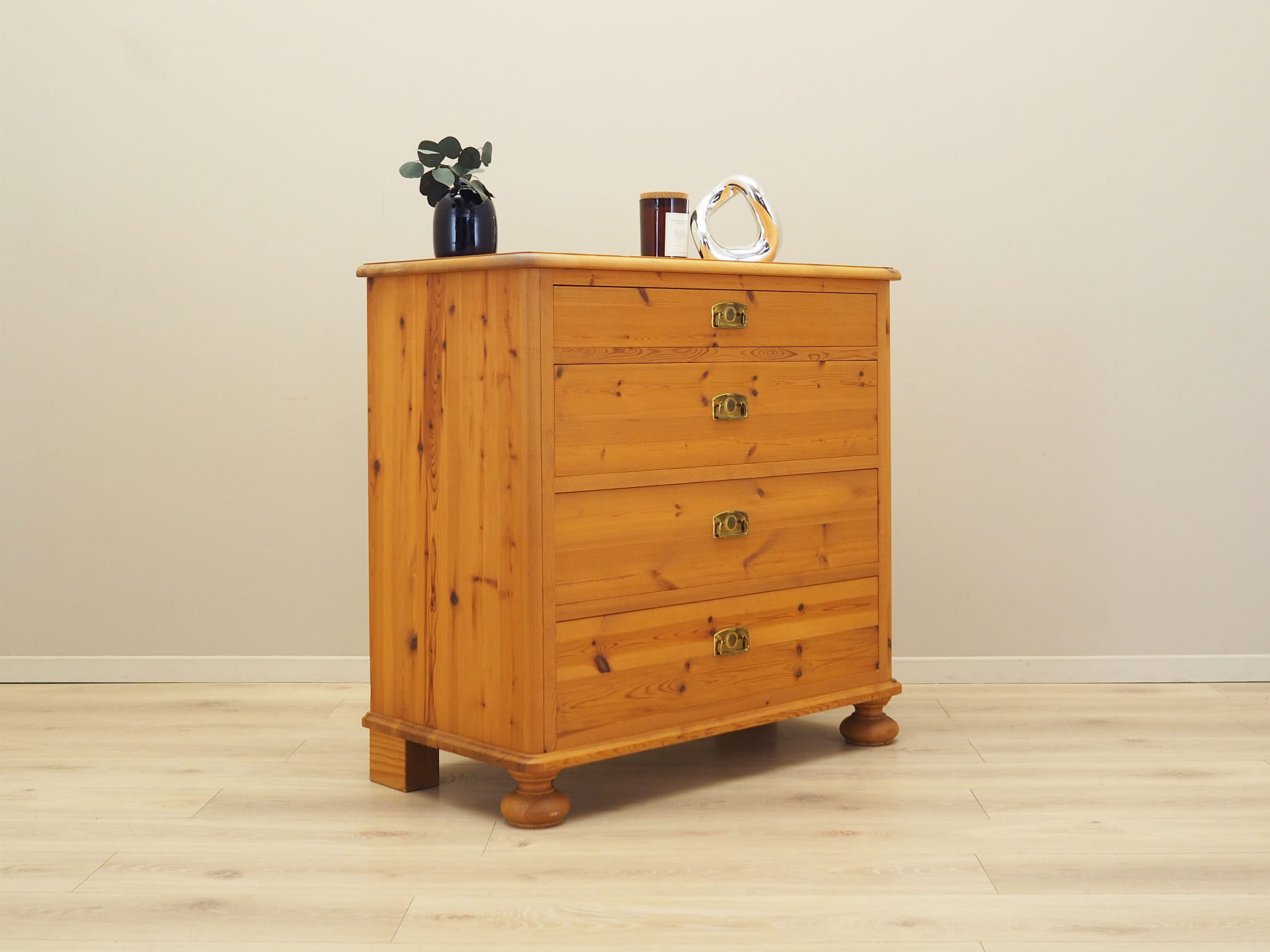 Chest of drawers Pine wood 2000s