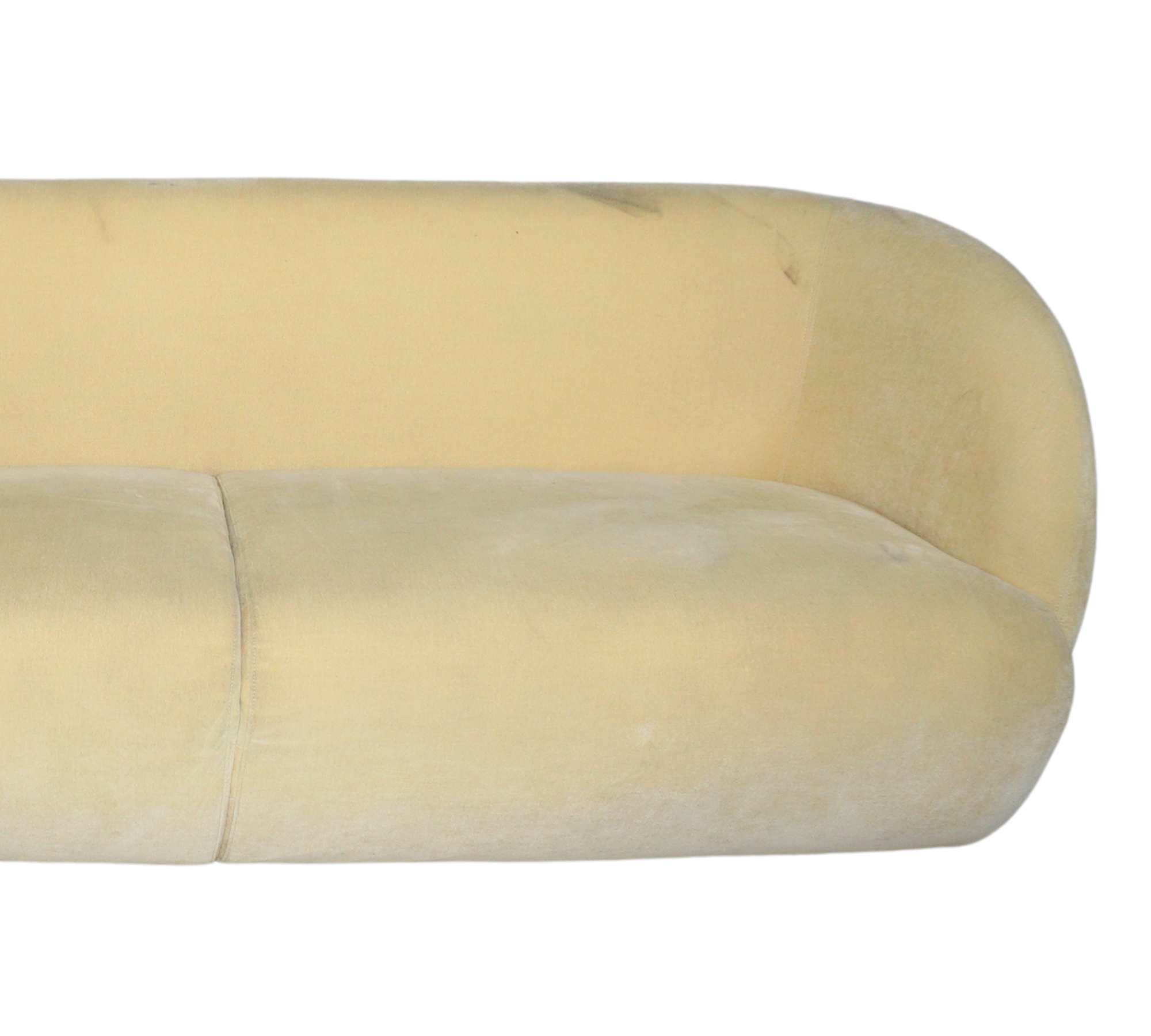 Design-Award-Winning Paula Sofa 3-Sitzer Moss Sun