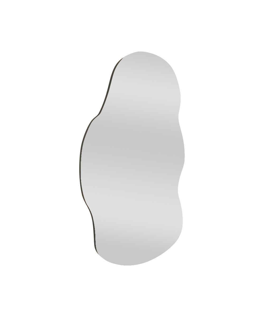 Flow Mirror Black 40cm x 72cm