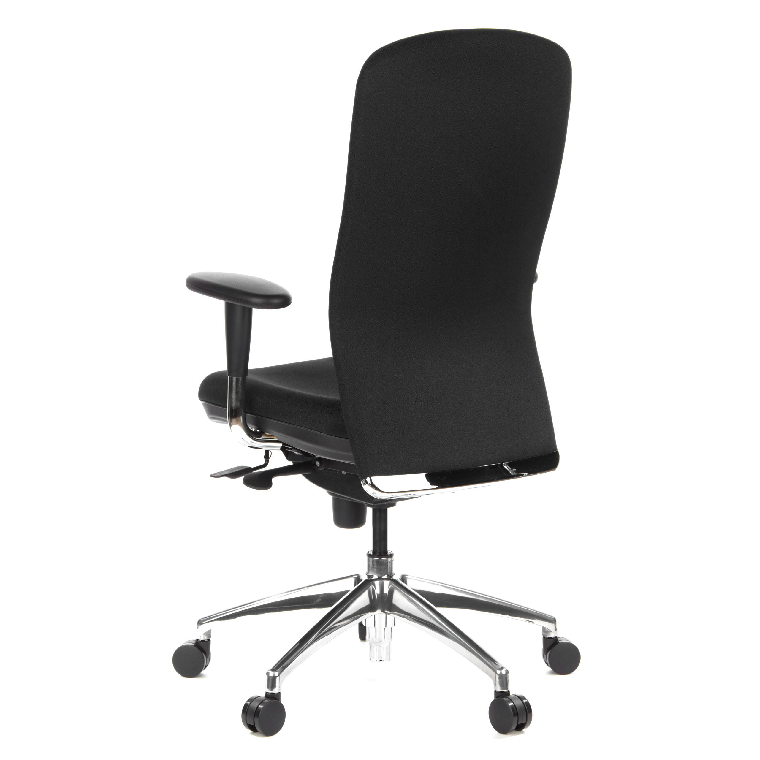 HIGH-TEC Bürostuhl Stoff Schwarz