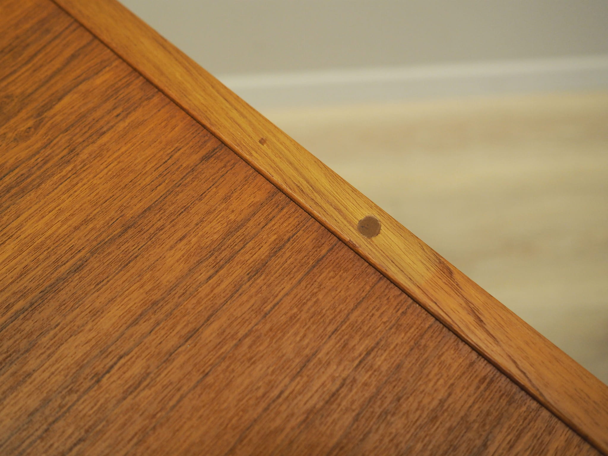 Vintage Cabinet Teak Wood Brown 1970s