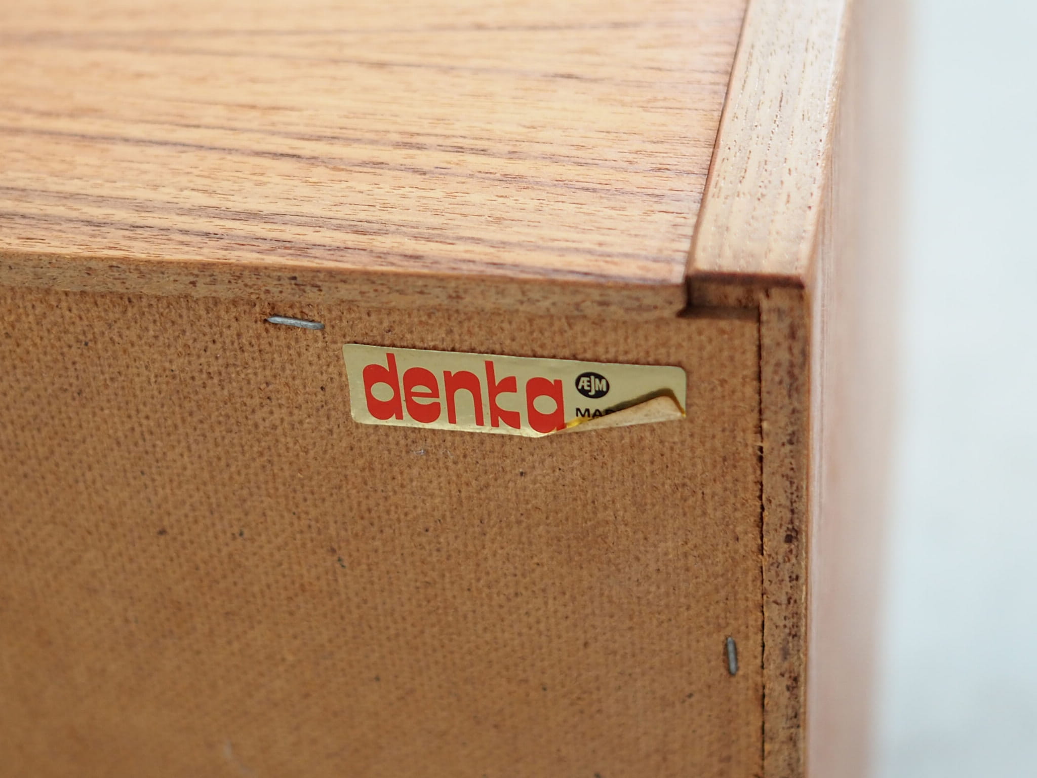 Vintage Schrank Teakholz Braun 1970er Jahre