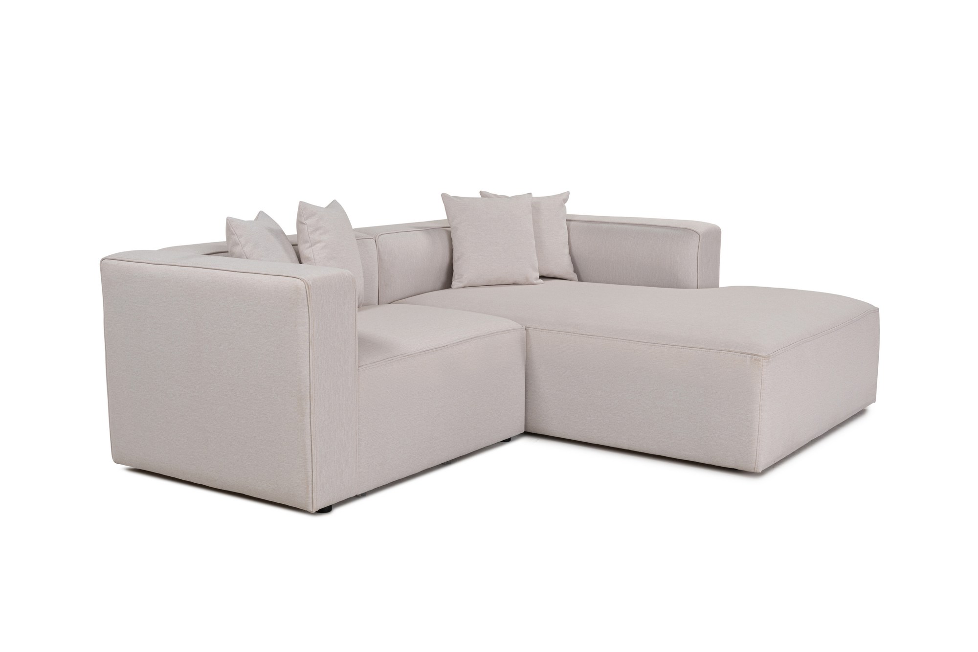 Mora Ecksofa Links Beige