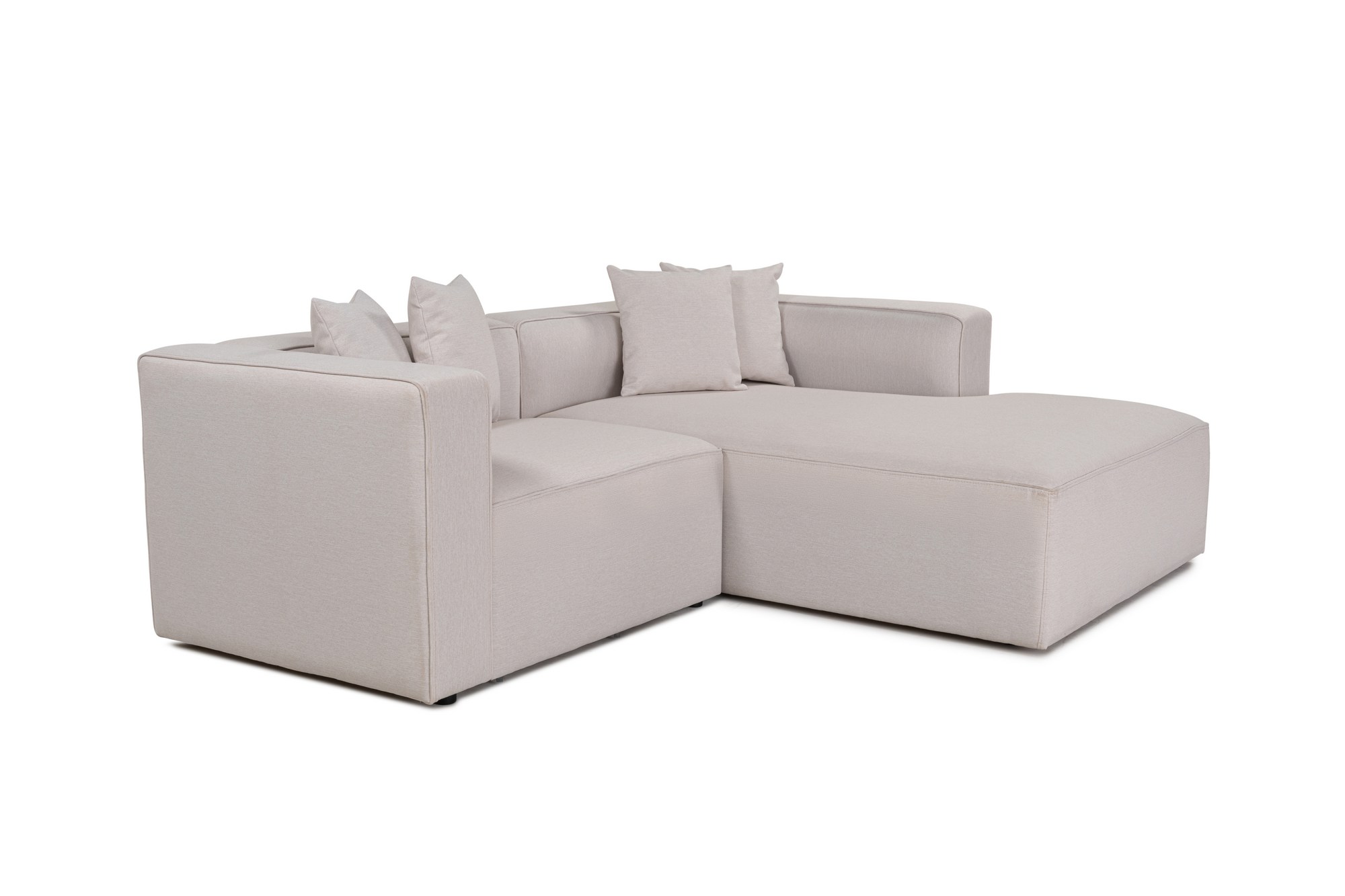 Mora Corner Sofa Right Ecru