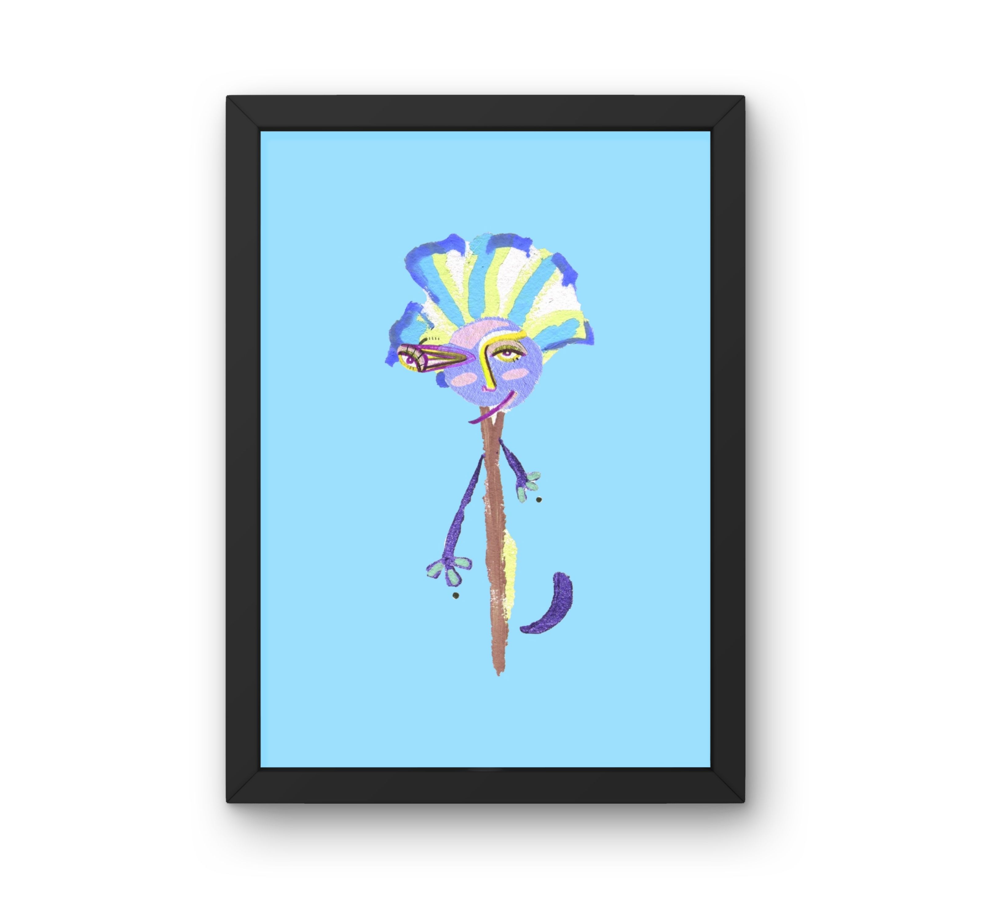 Stampa d'arte Clementinas multicolore