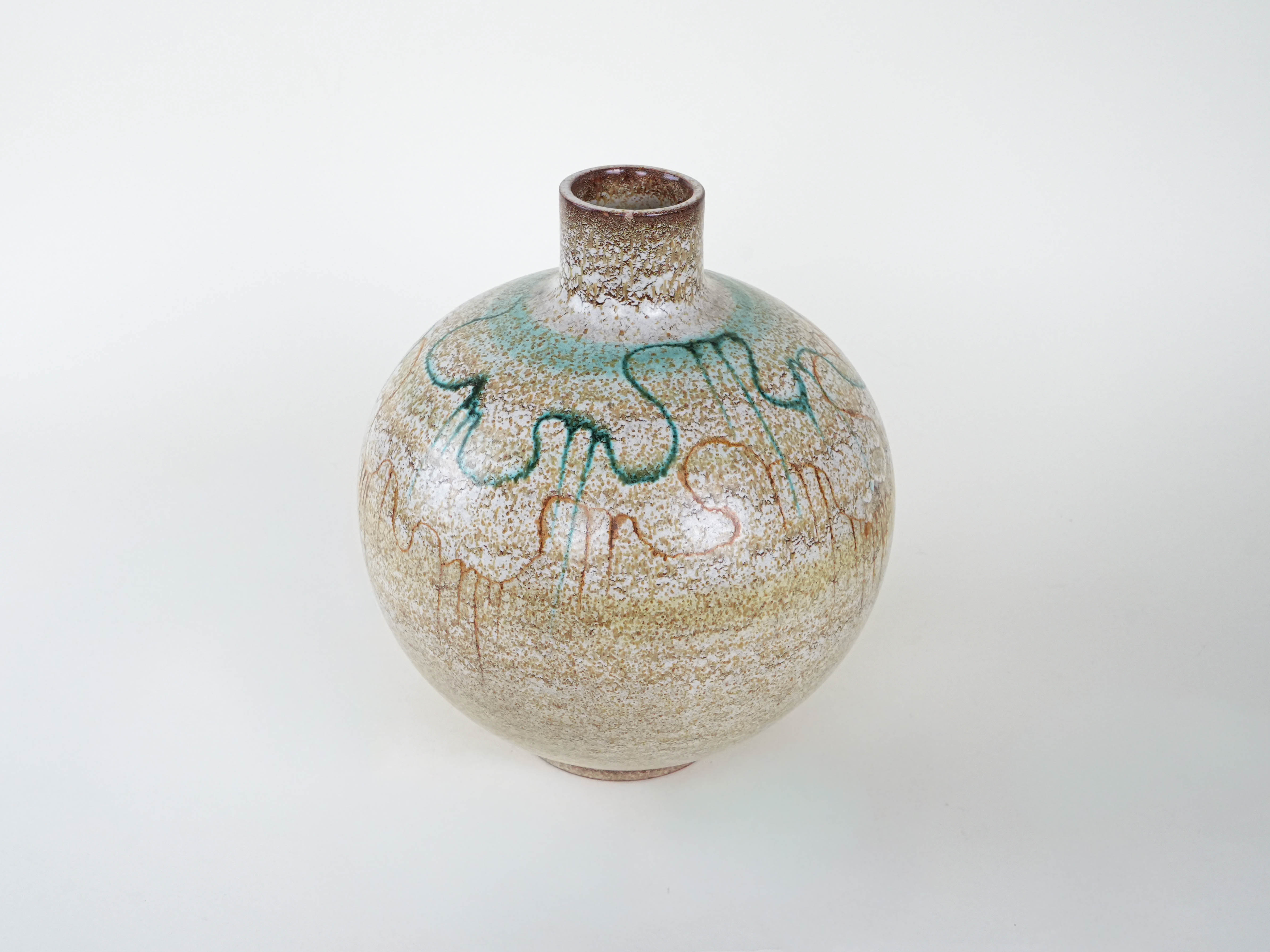 Ceramic vase Multicolored 1960s
