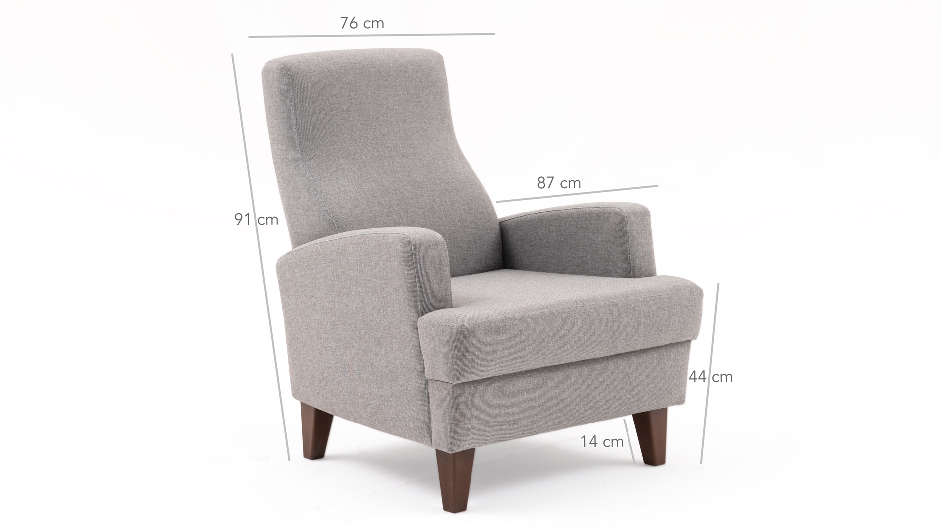 Kana Bergere Hellgrau