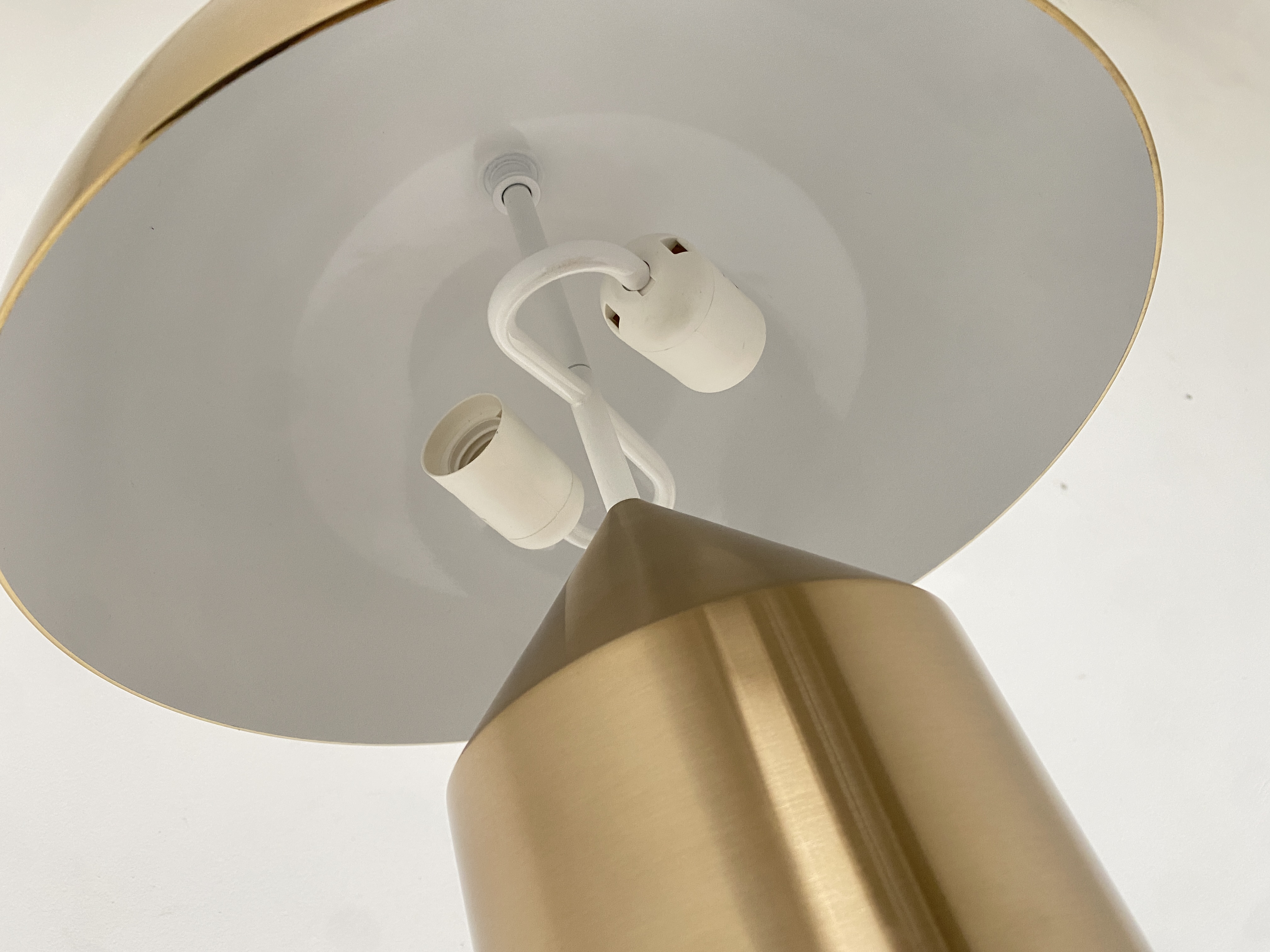 Atollo Tischlampe Metall Gold