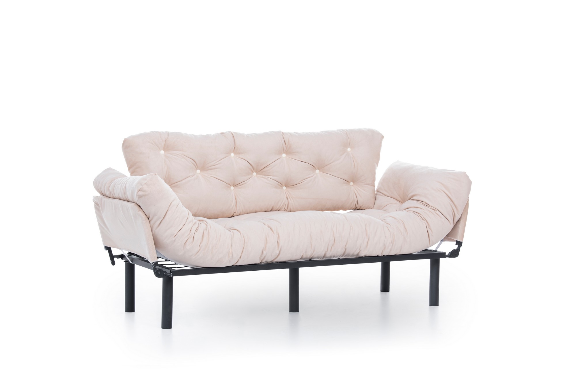 Nitta Triple Schlafsofa 3-Sitzer Creme