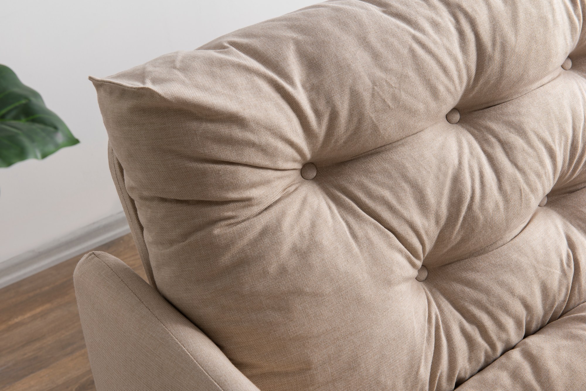 Renge Schlafsofa 3-Sitzer Creme