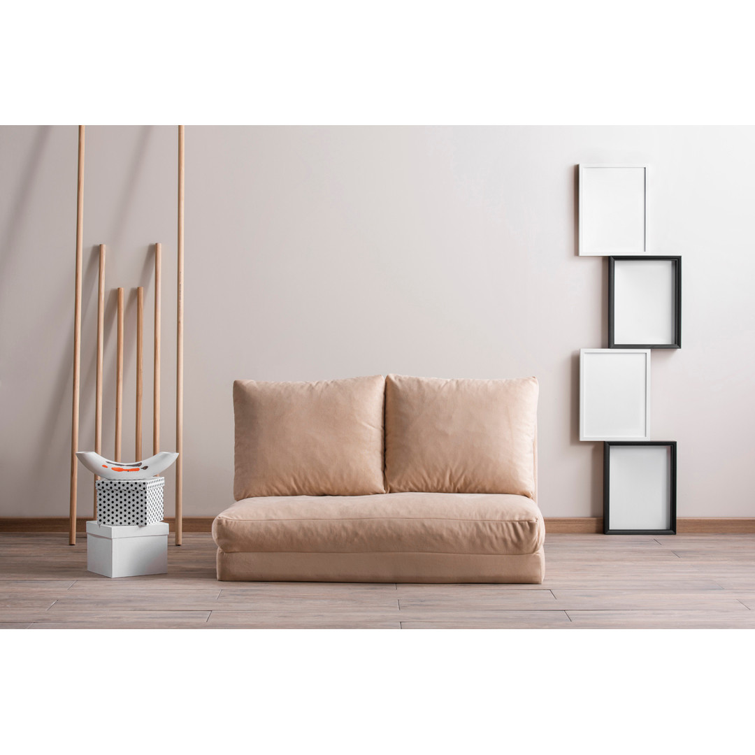 Taida Schlafsofa 2-Sitzer Creme