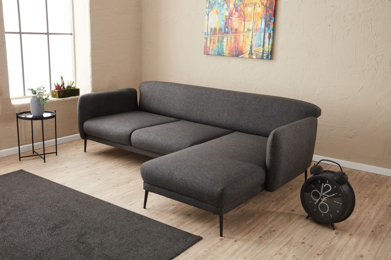 Venus Sofa Récamiere Rechts Anthrazit