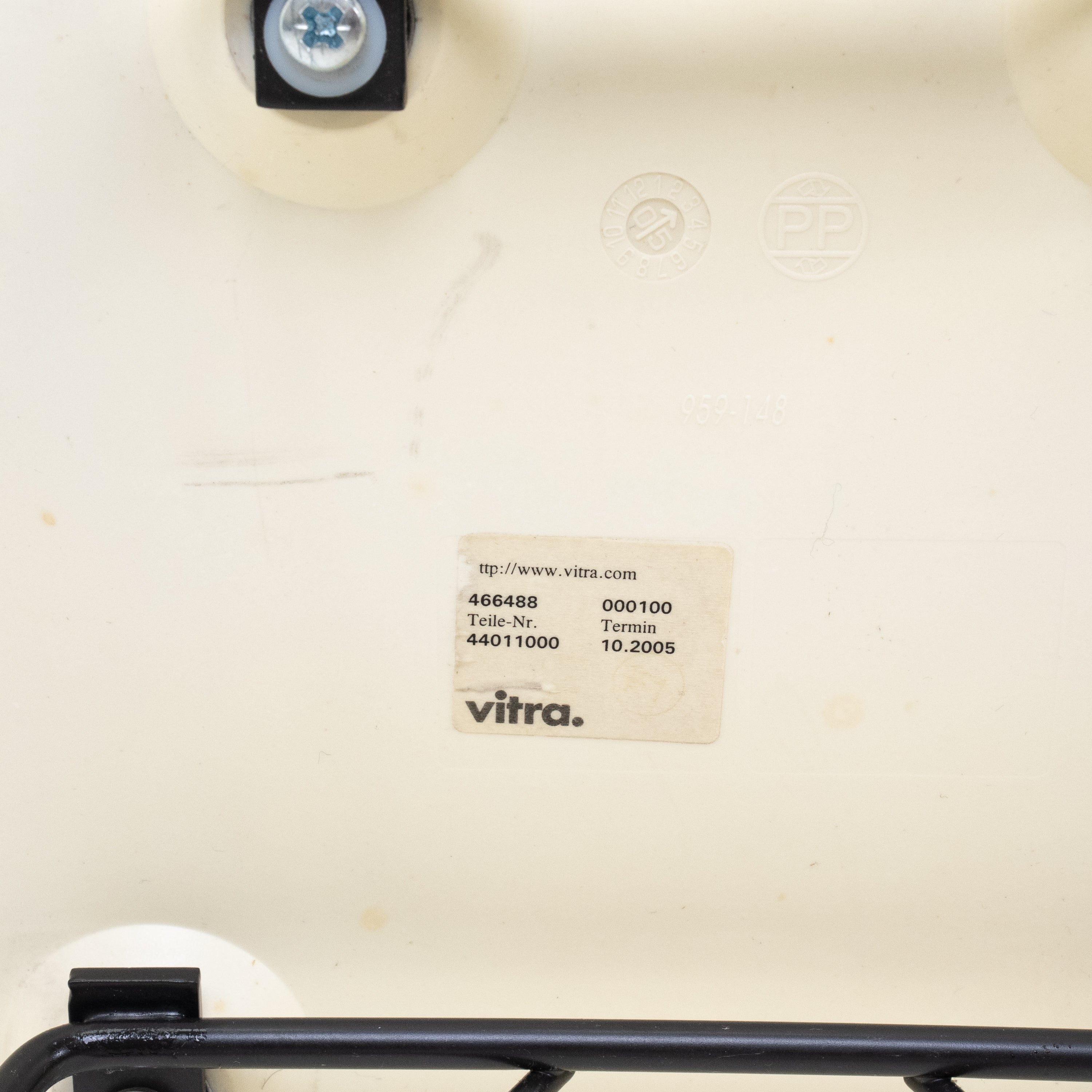 Eames RAR Armlehnstühle Weiß