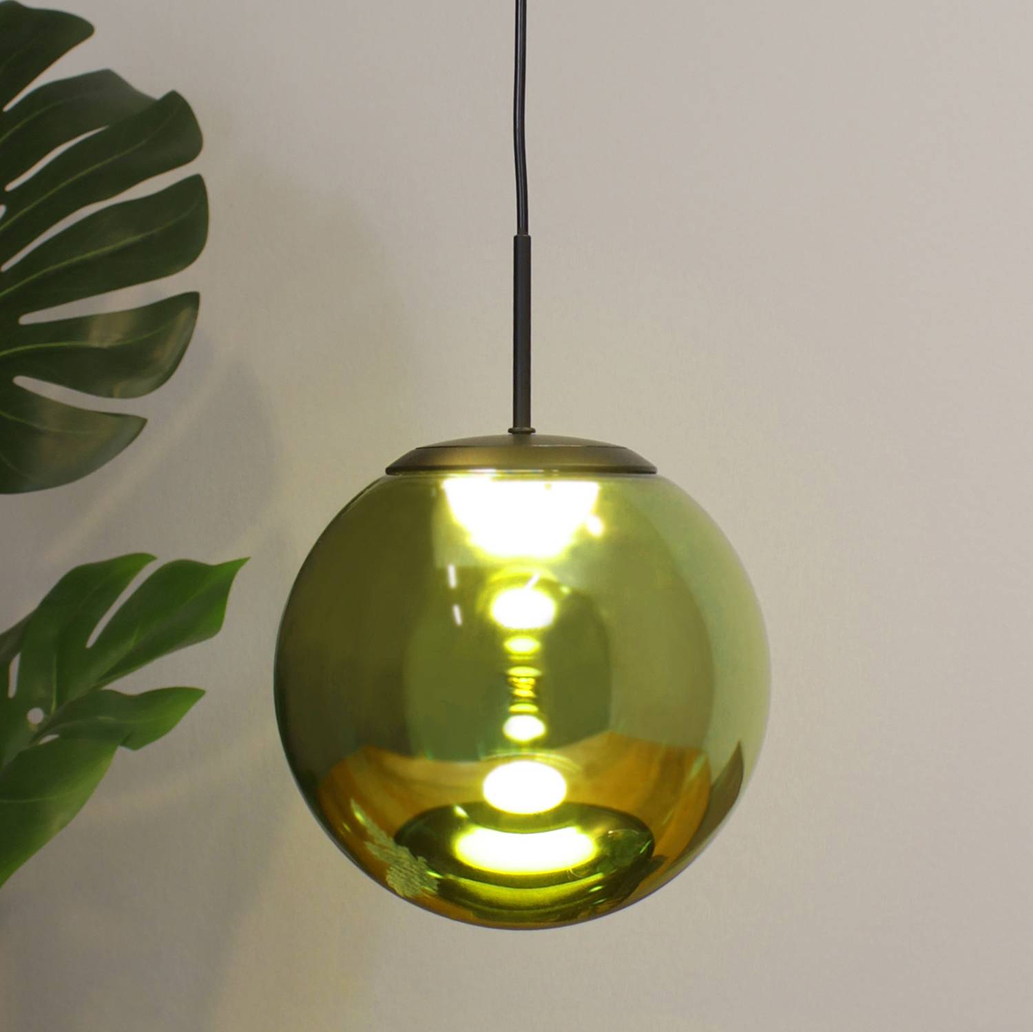 LED-Pendelleuchte Altair Grün