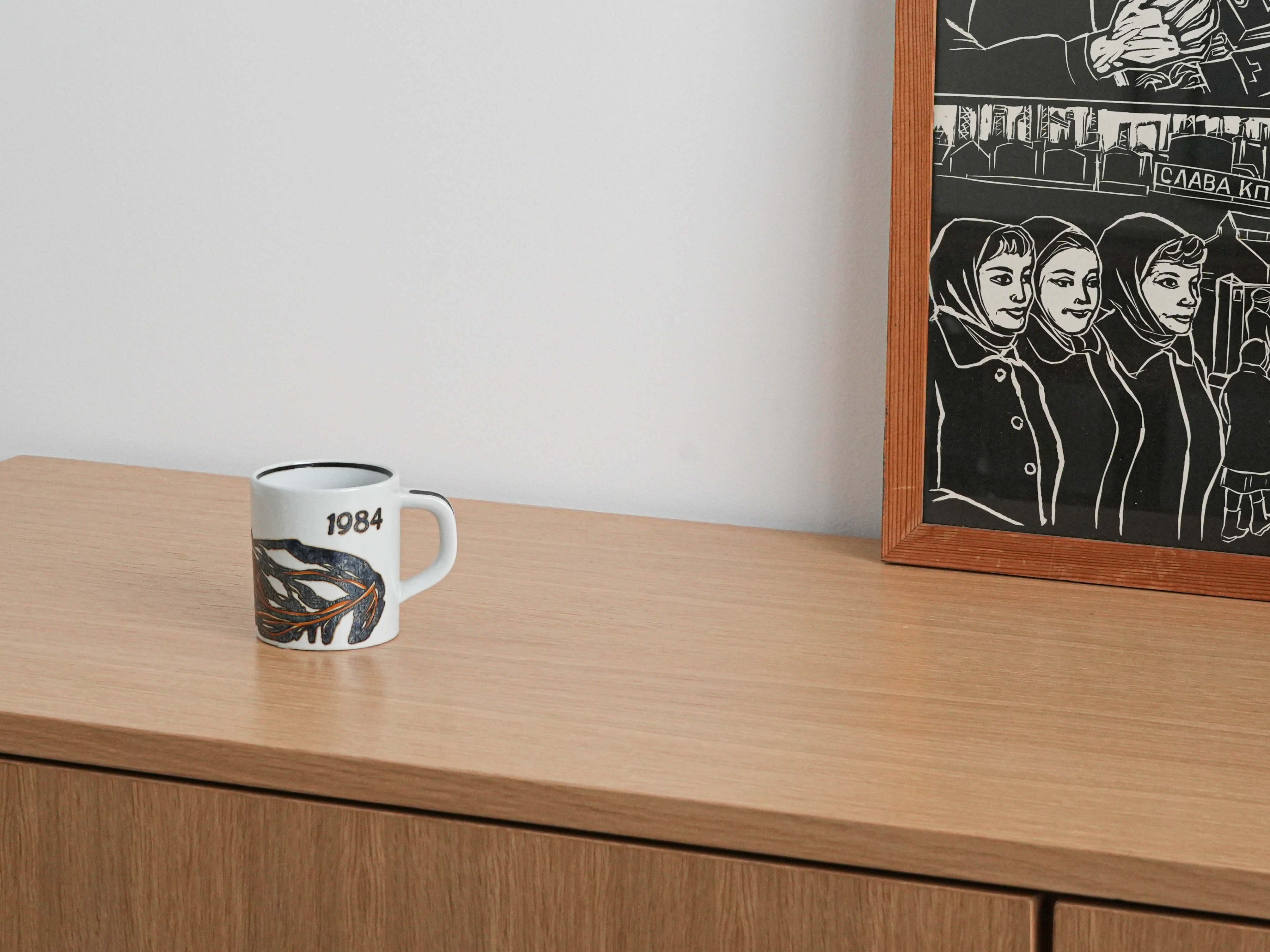 Collector's mug Porcelain Multicolored