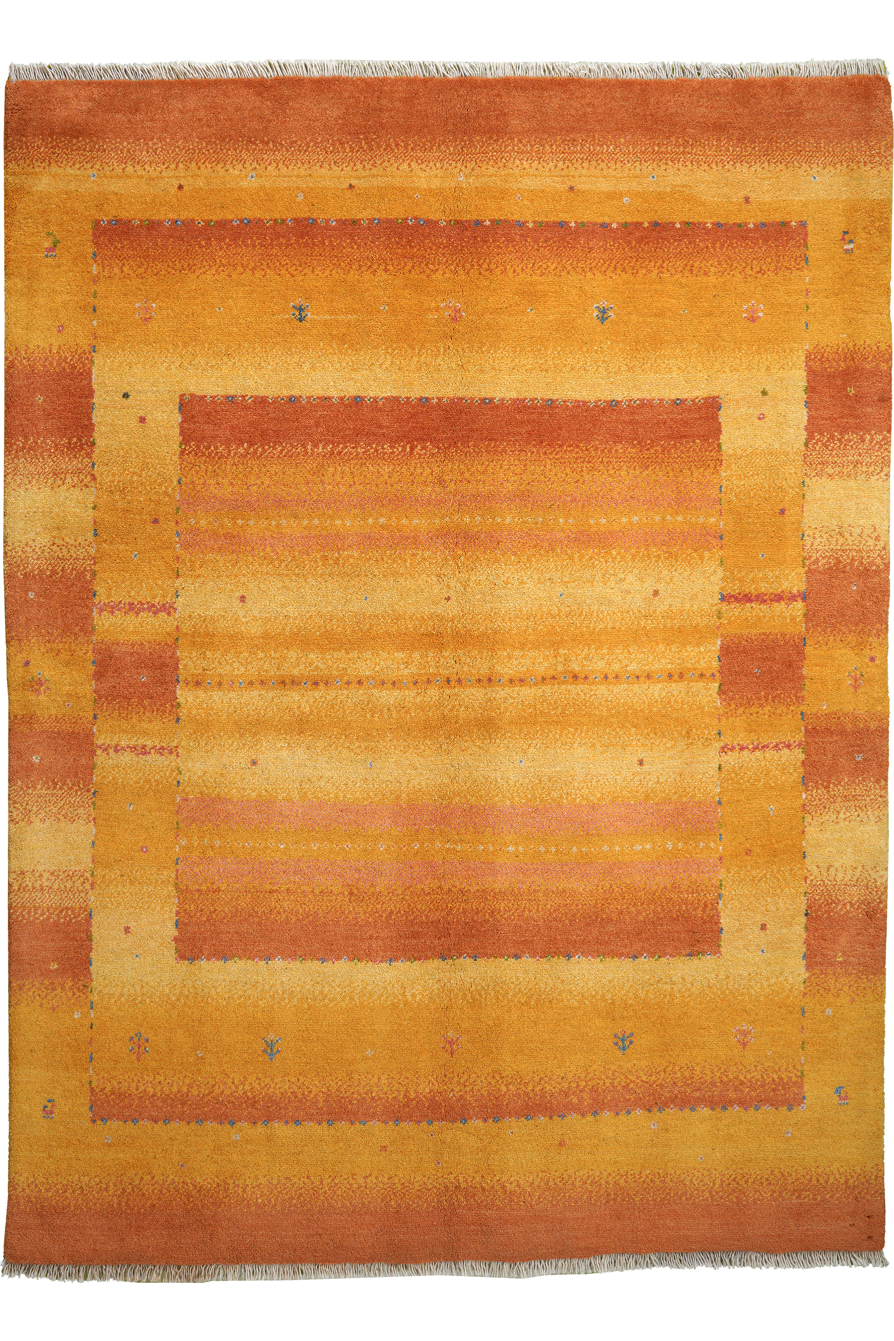 Rizbaf Gabbeh Rug Wool Multicolored