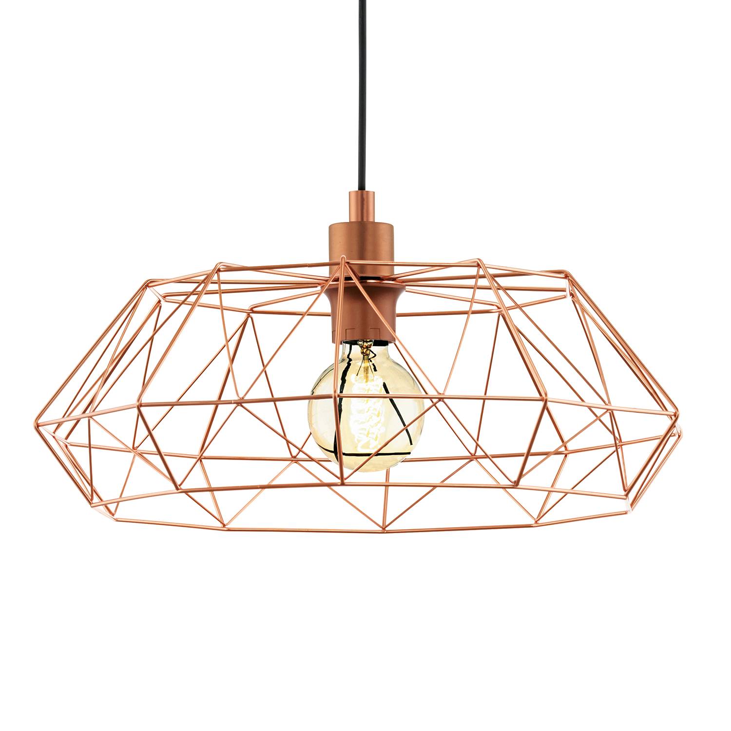 Ceiling light Carlton IV Copper