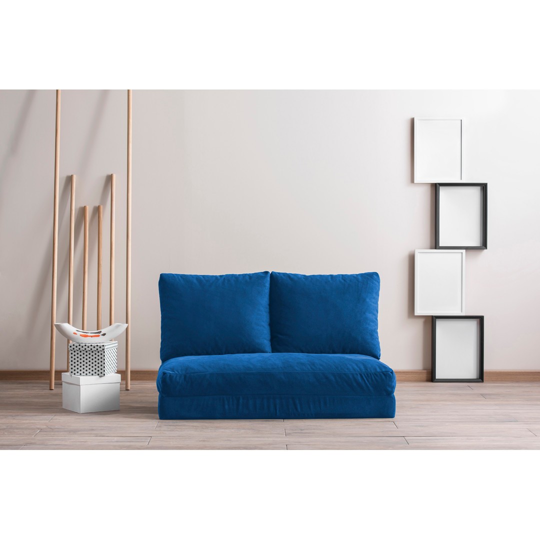 Taida Schlafsofa 2-Sitzer Blau