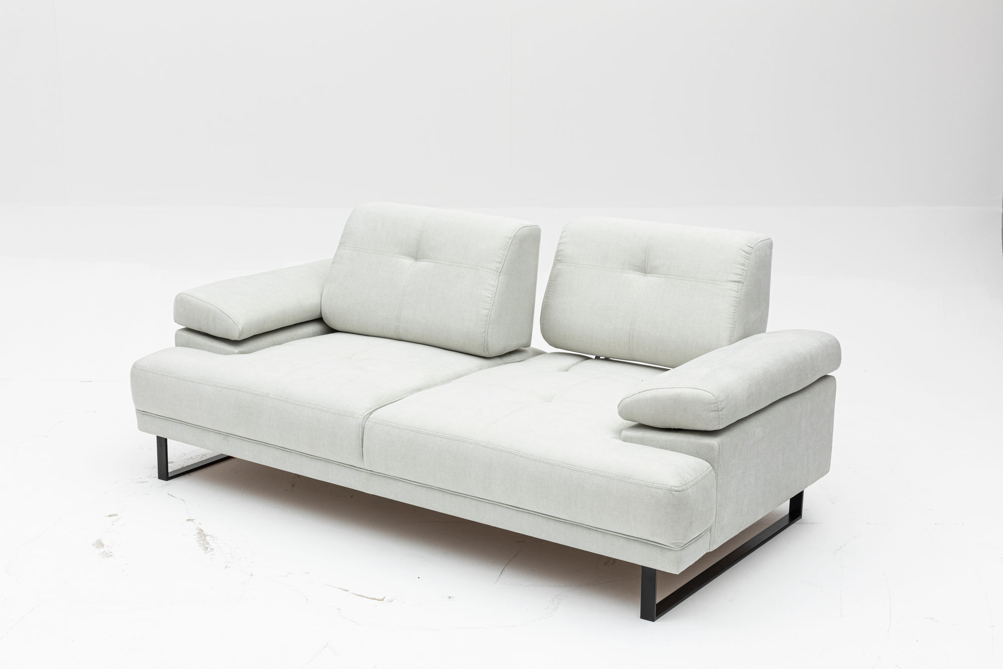 Mustang Sofa 3-Sitzer Weiß