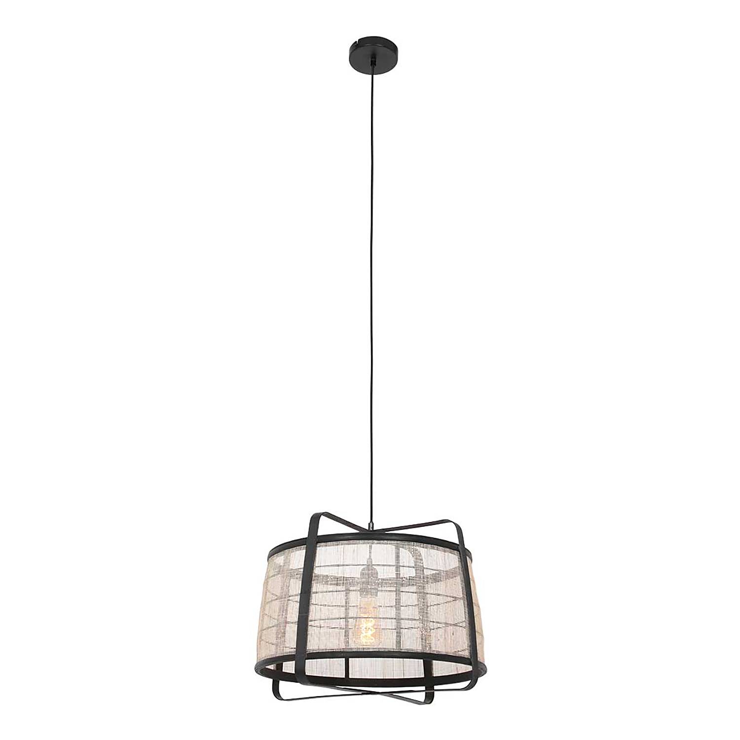 Capos Pendant Light 1-light Aluminum Black