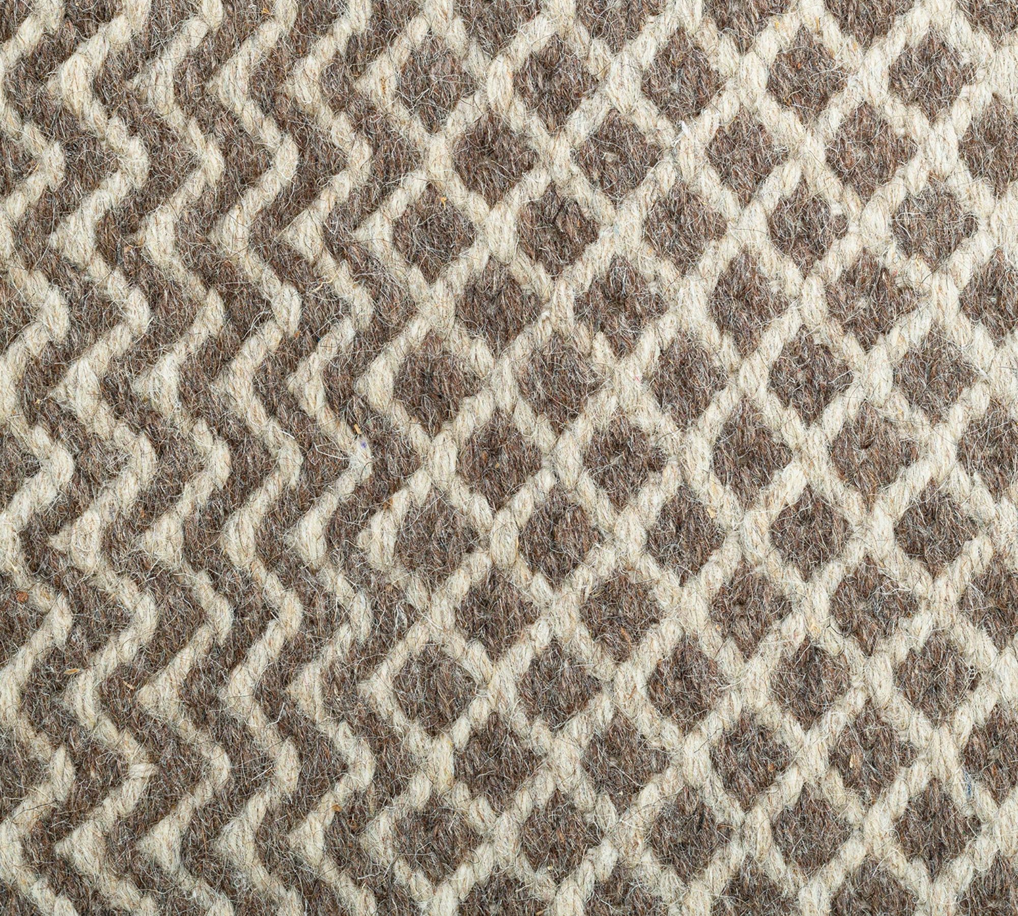 Wollteppich Schurwolle Natur 130 cm x 190 cm