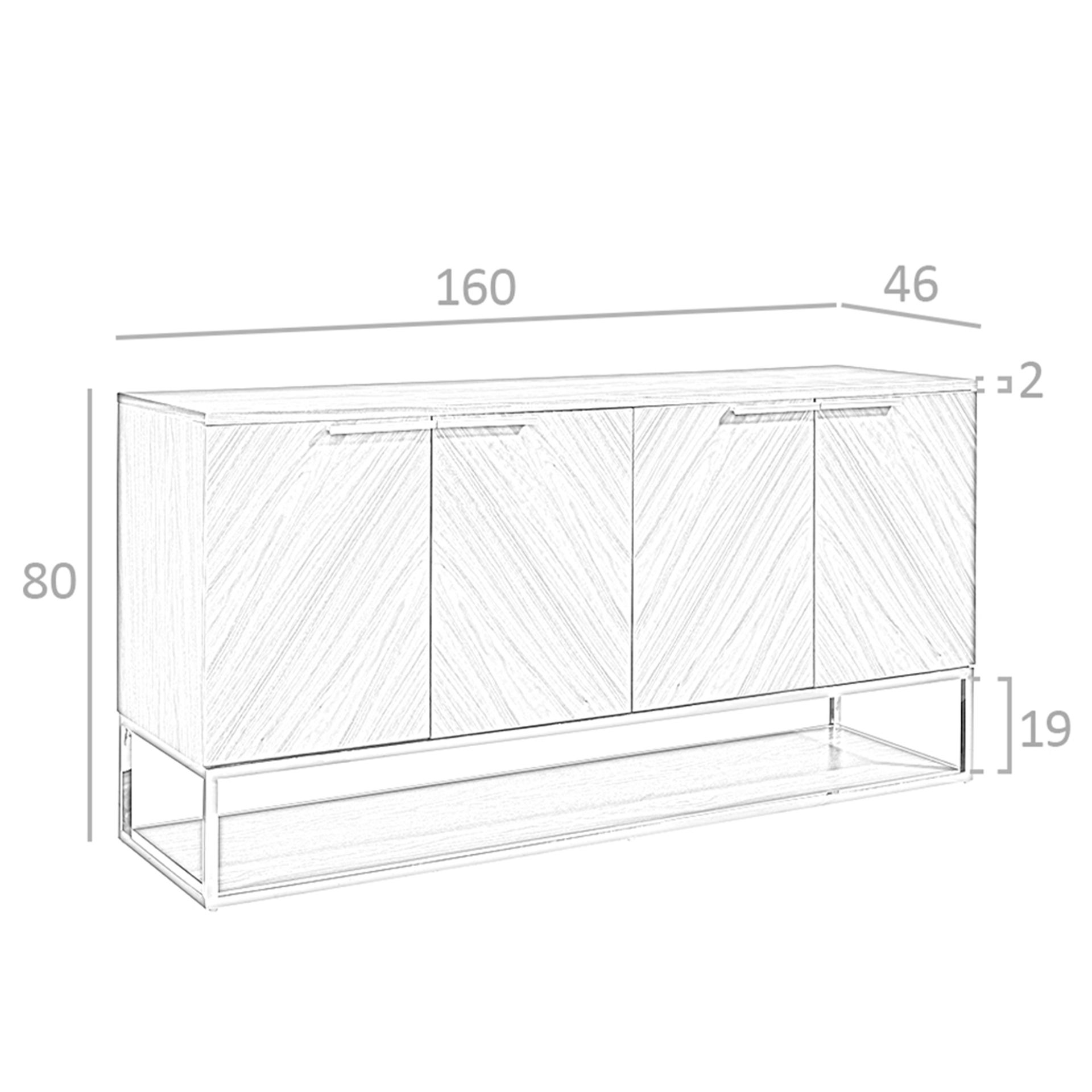 Sideboard Braun