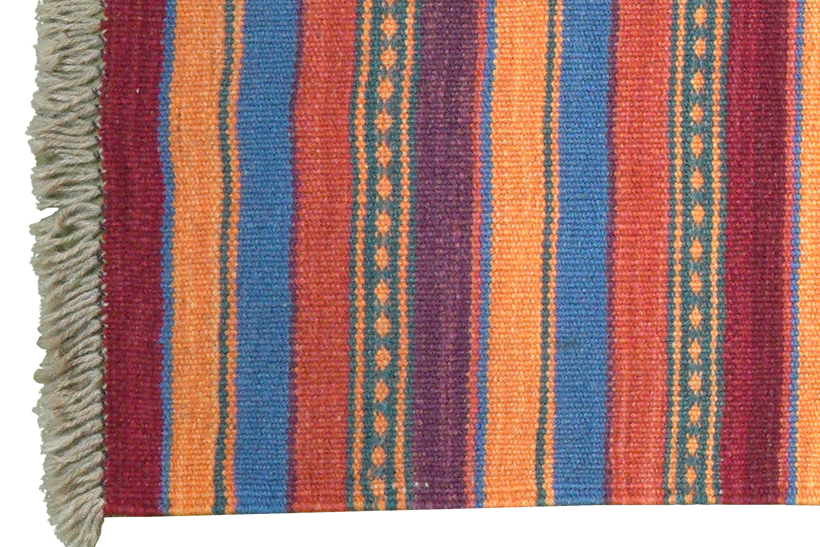 Kelim Gashgai Carpet Wool Multicolored