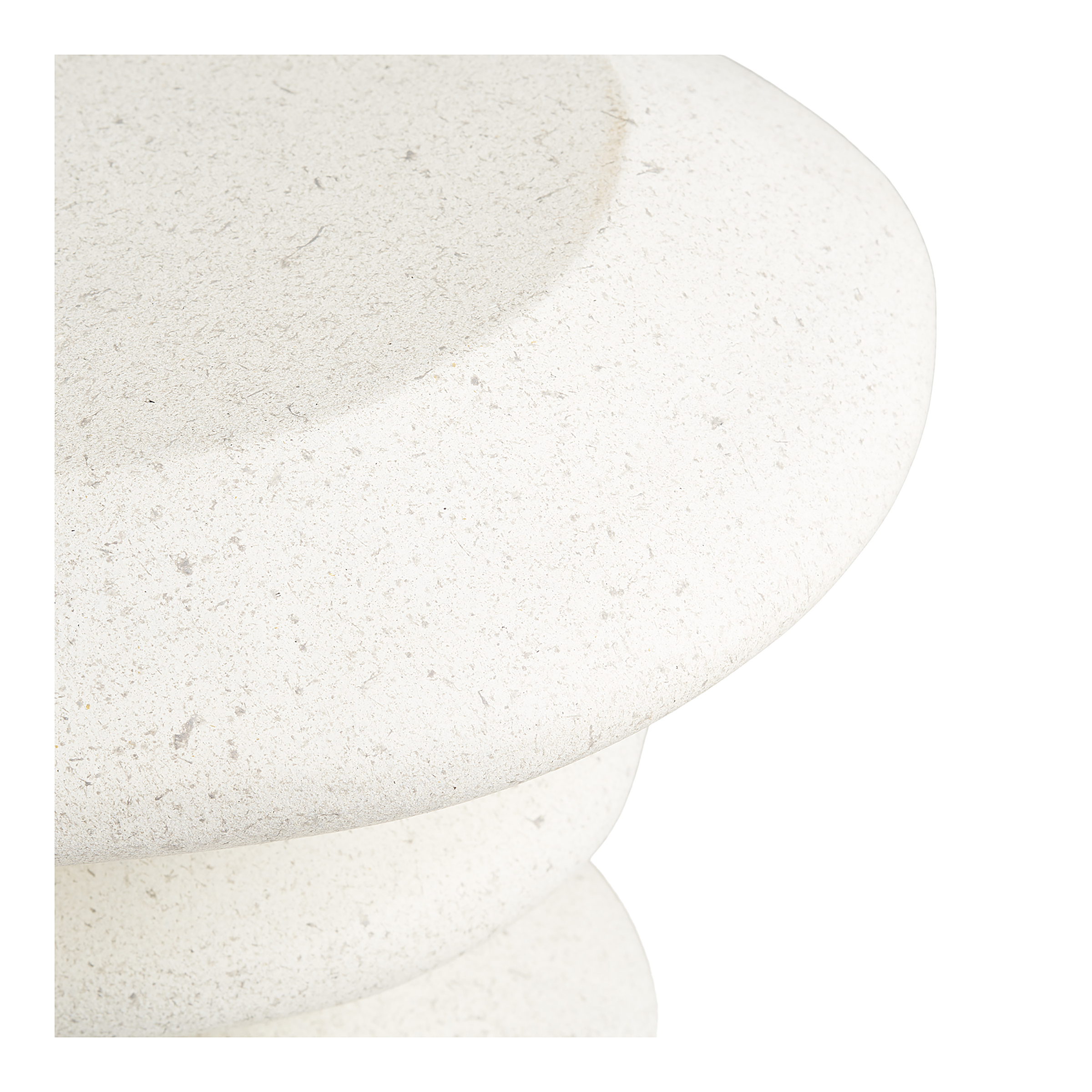 Leahigh Beistelltisch Typ A Weiß