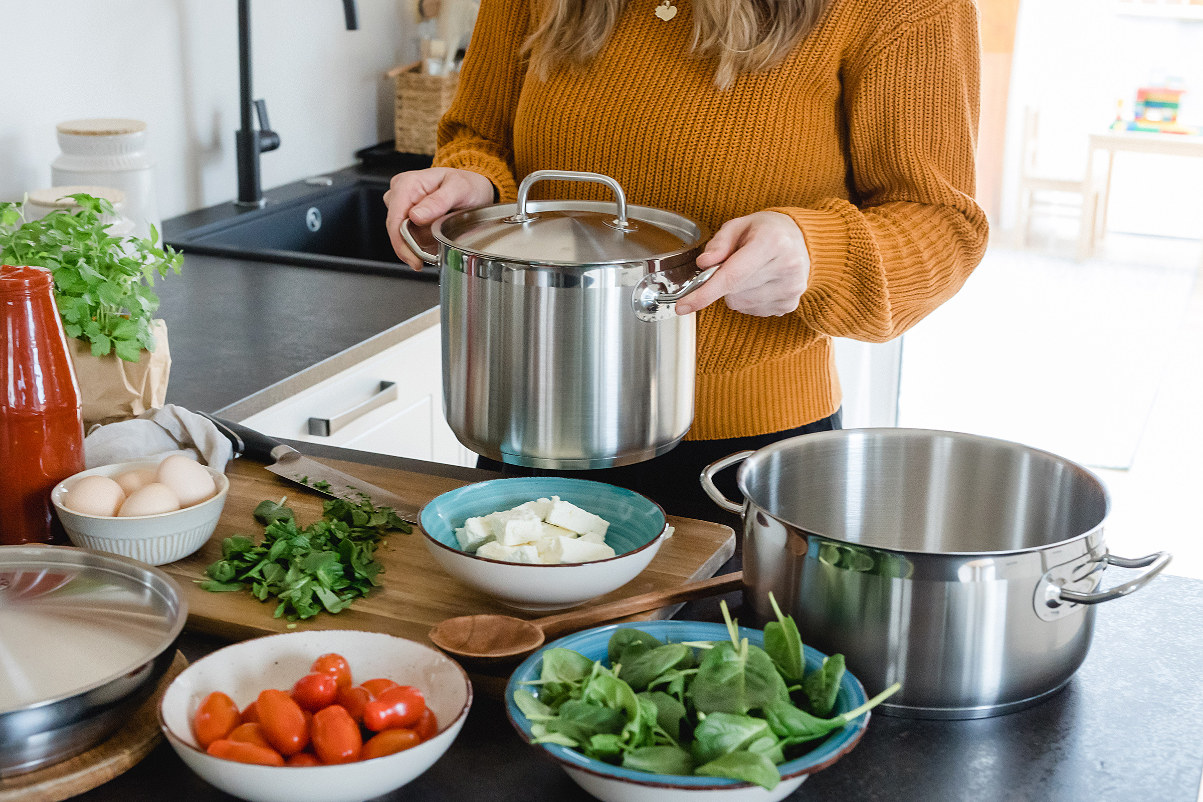 Radun Typ B Bratpfanne Edelstahl Silber