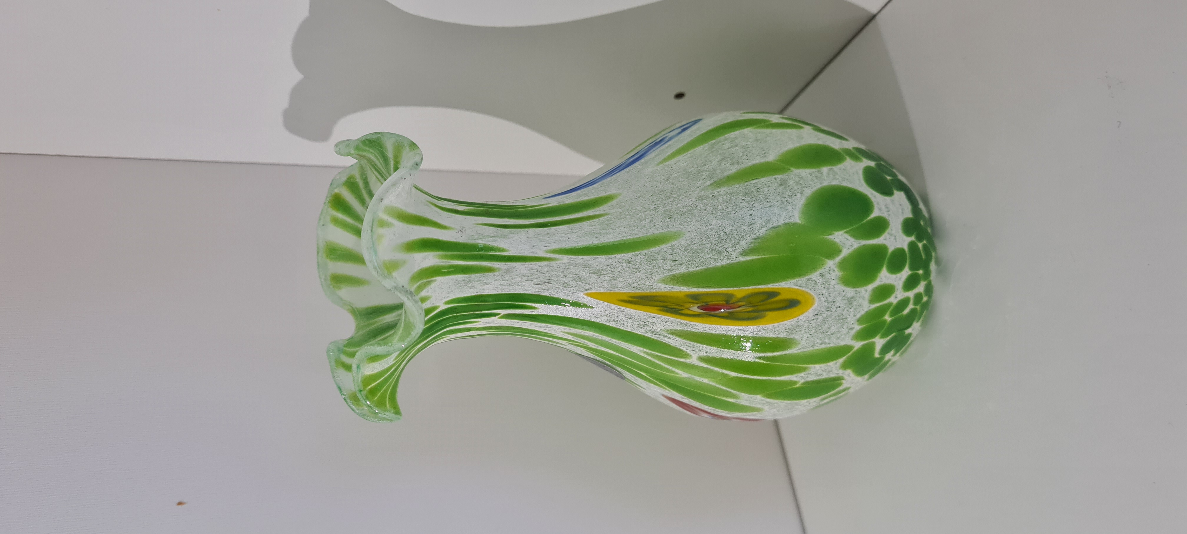 Vase Muranoglas Grün