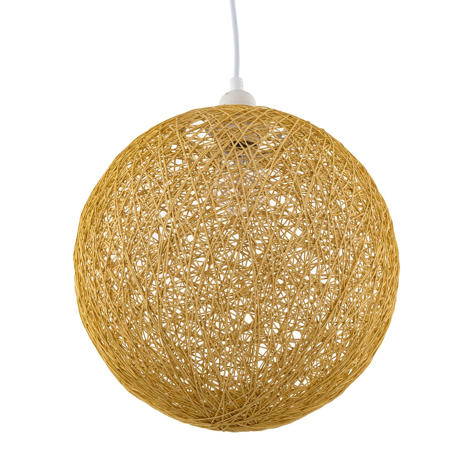 Pendant lamp Ambon Paper / Iron 1-bulb