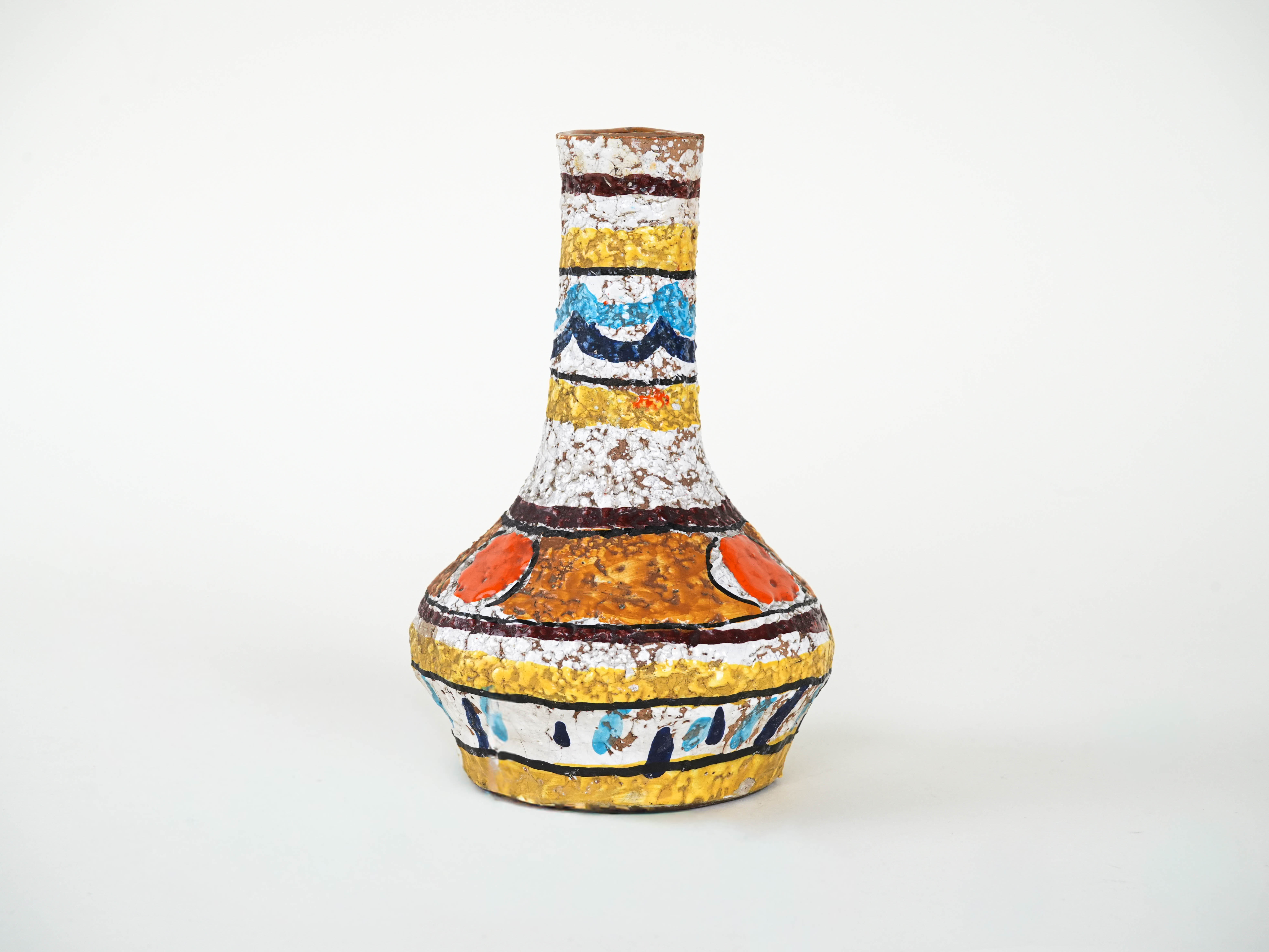 Ceramic vase Multicolored 1960s