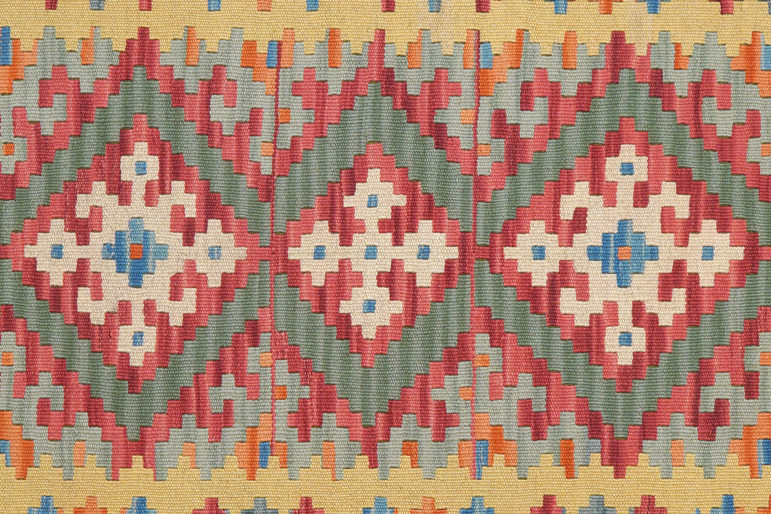 Kelim Gashgai Wool Multicolored