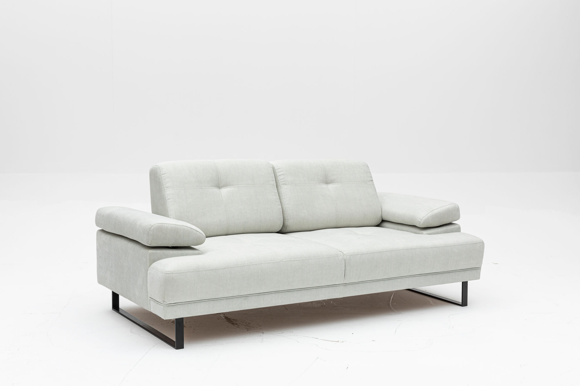 Mustang Sofa 3-Sitzer Weiß