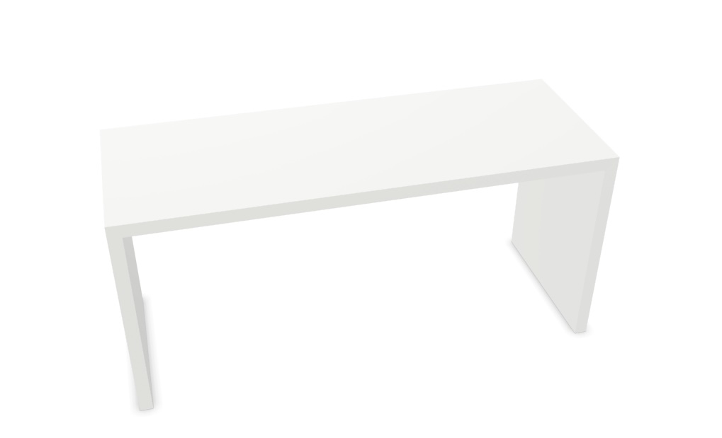 ME07210 Closed Conference Table / Dining Table Wood 240 x 90 cm