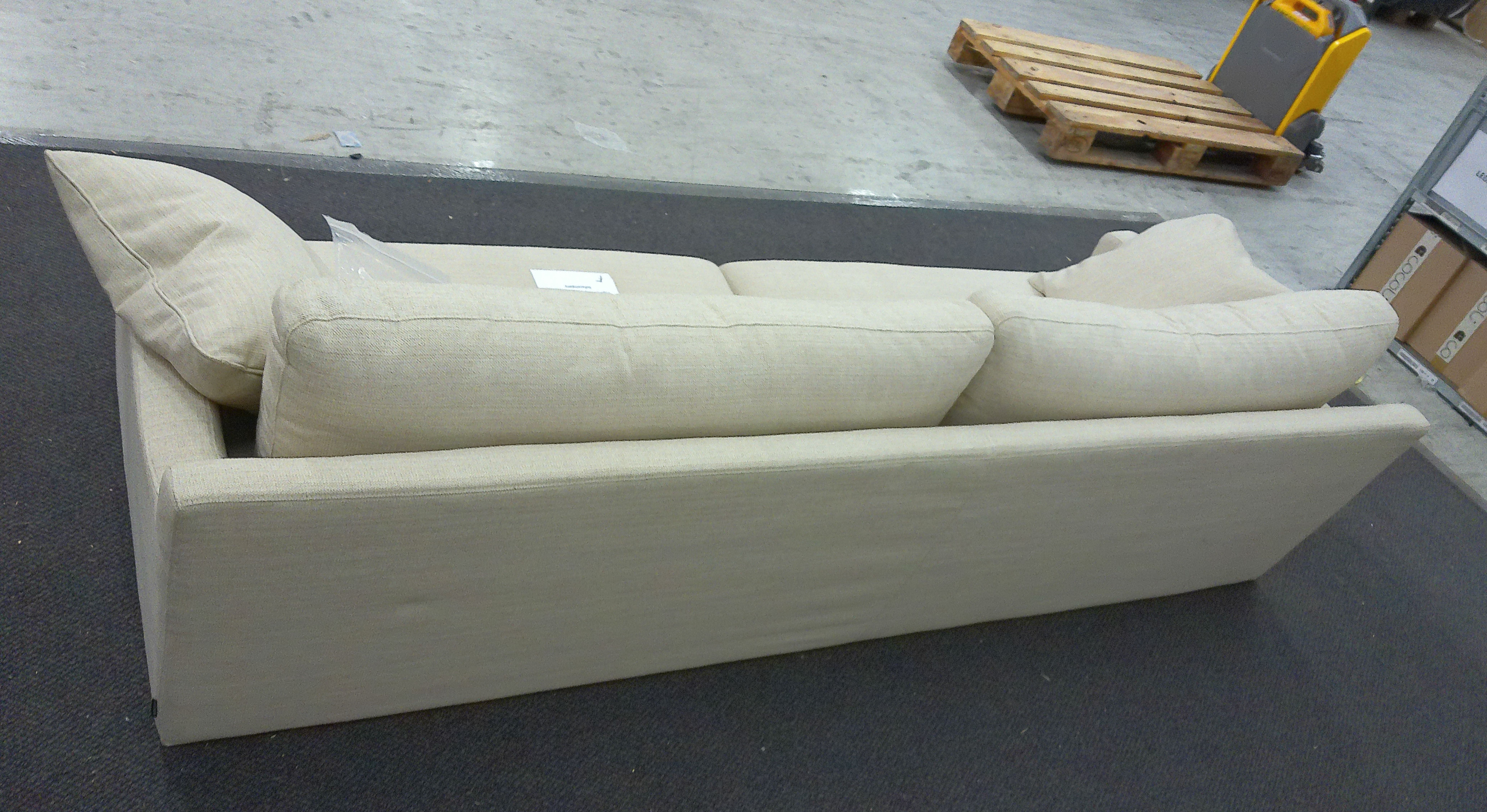 Anna Sofa 3-Sitzer Vega Cream