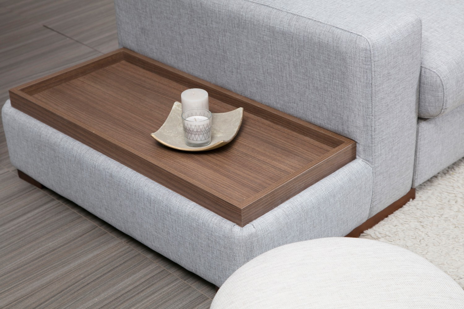 Loop 15 Ecksofa Grau