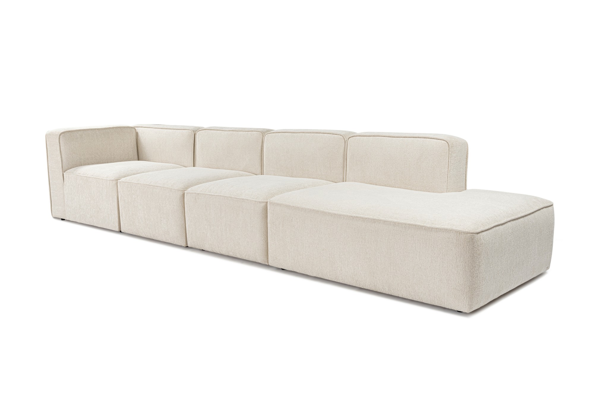 More M Modulsofa 4-Sitzer Creme