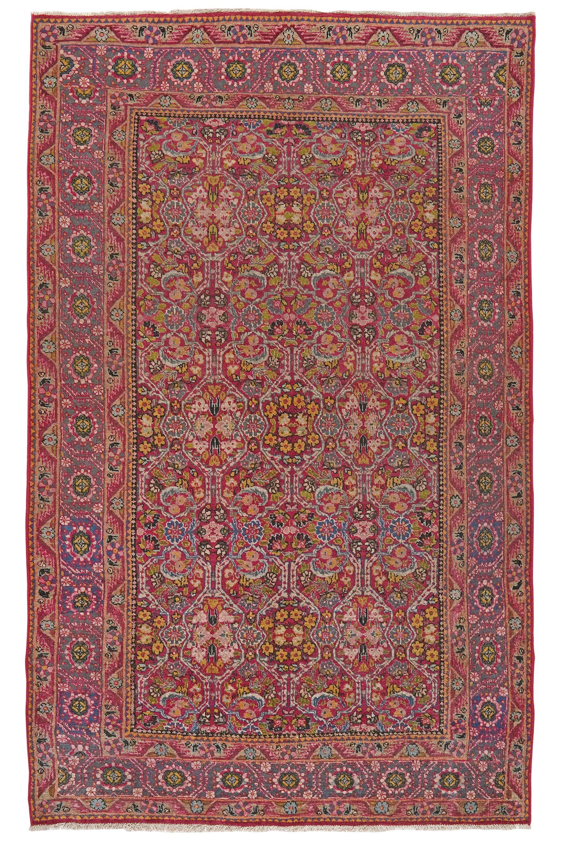 Heritage Teppich Wolle Mehrfarbig
