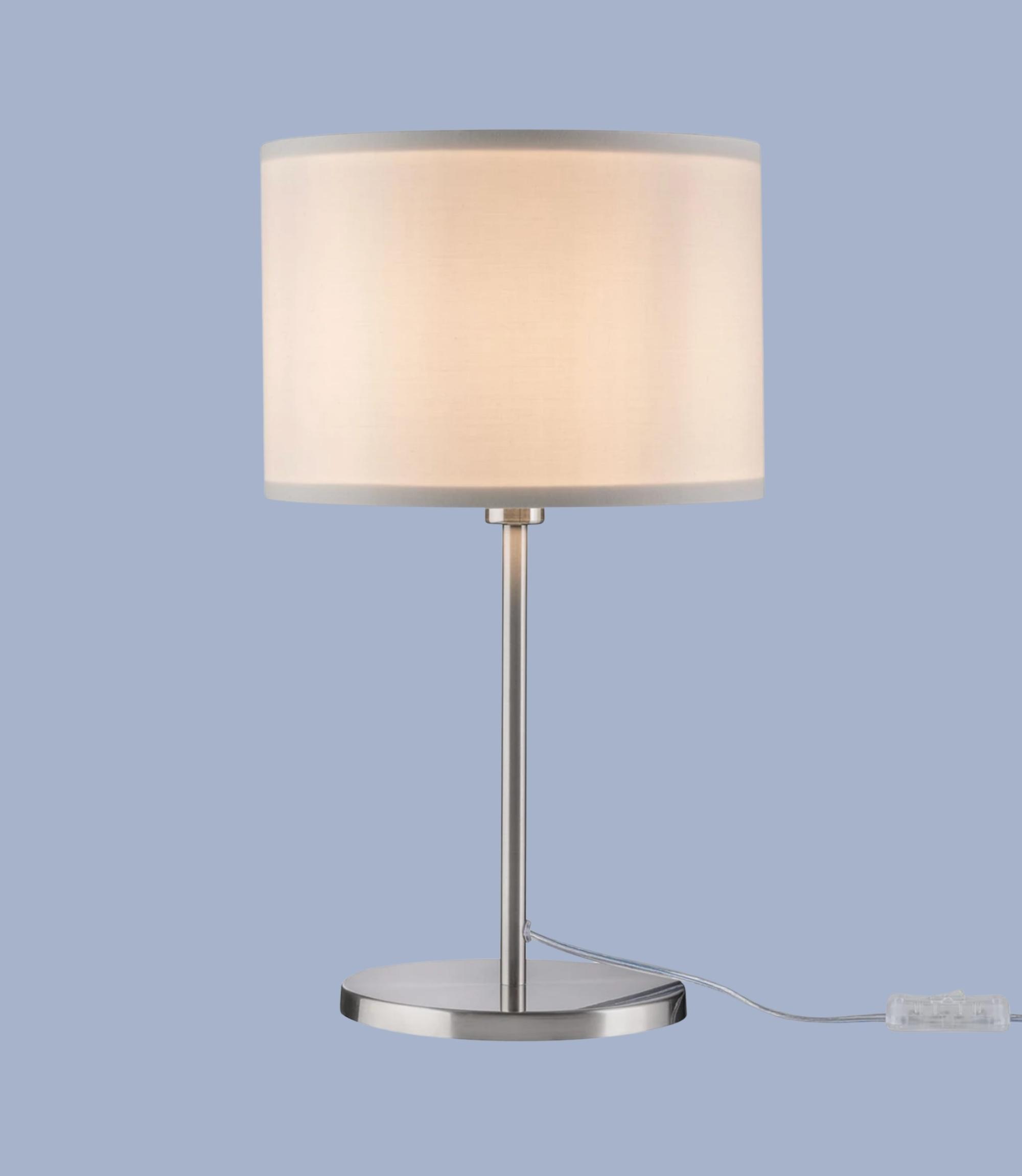 Table lamp Tessa mixed fabric / iron 1-light