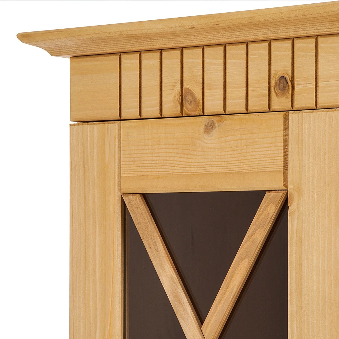 Hängeschrank Holz Braun