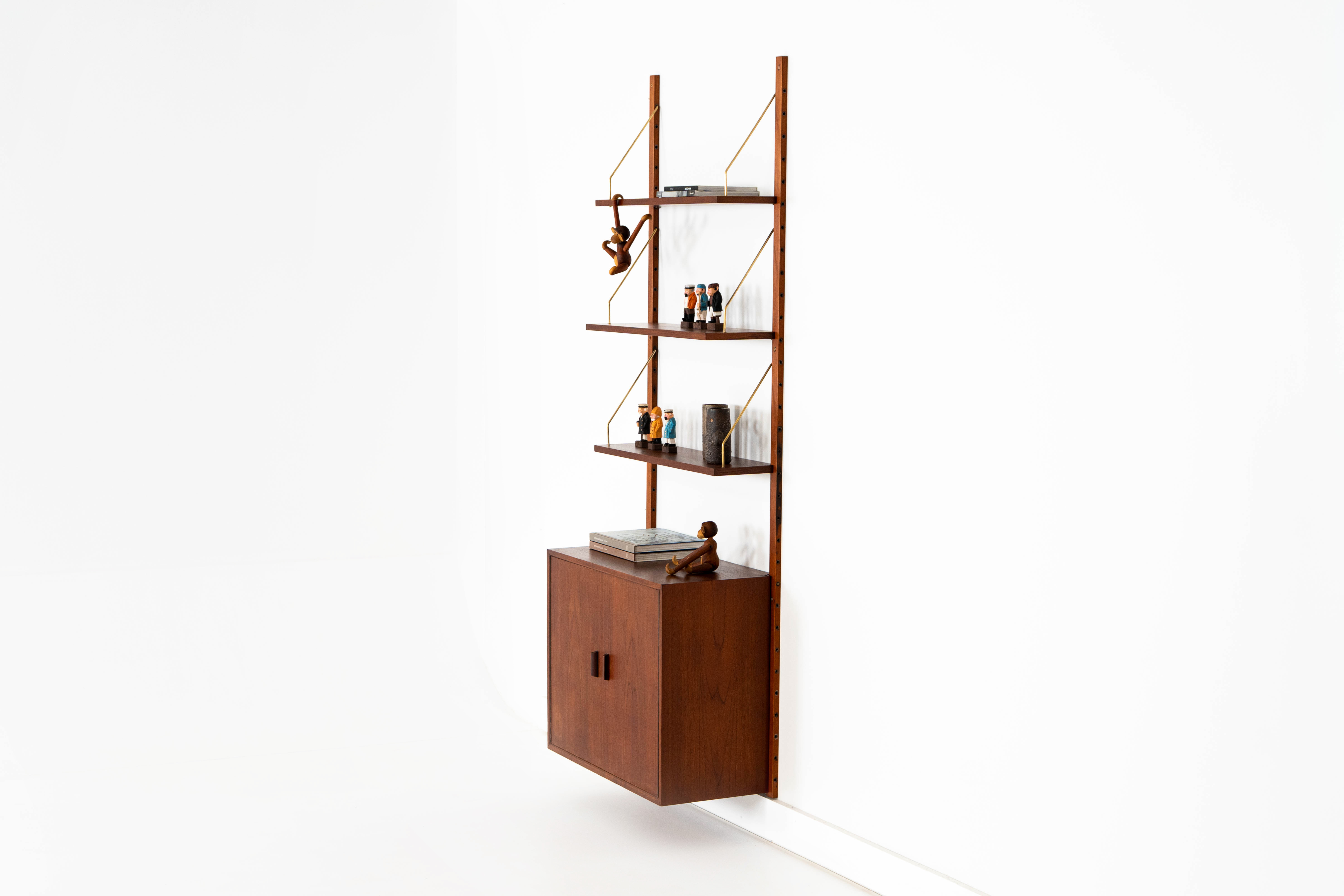 Vintage Teak Modulregal 1960er Jahre