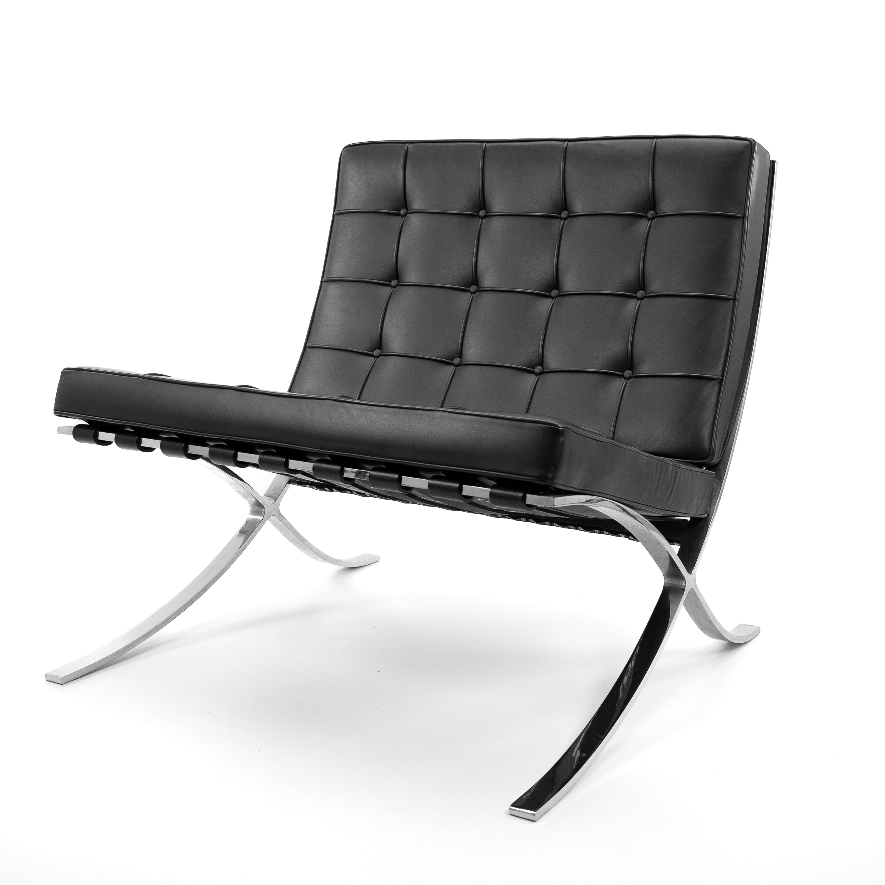 Barcelona Stuhl Schwarz von Knoll International