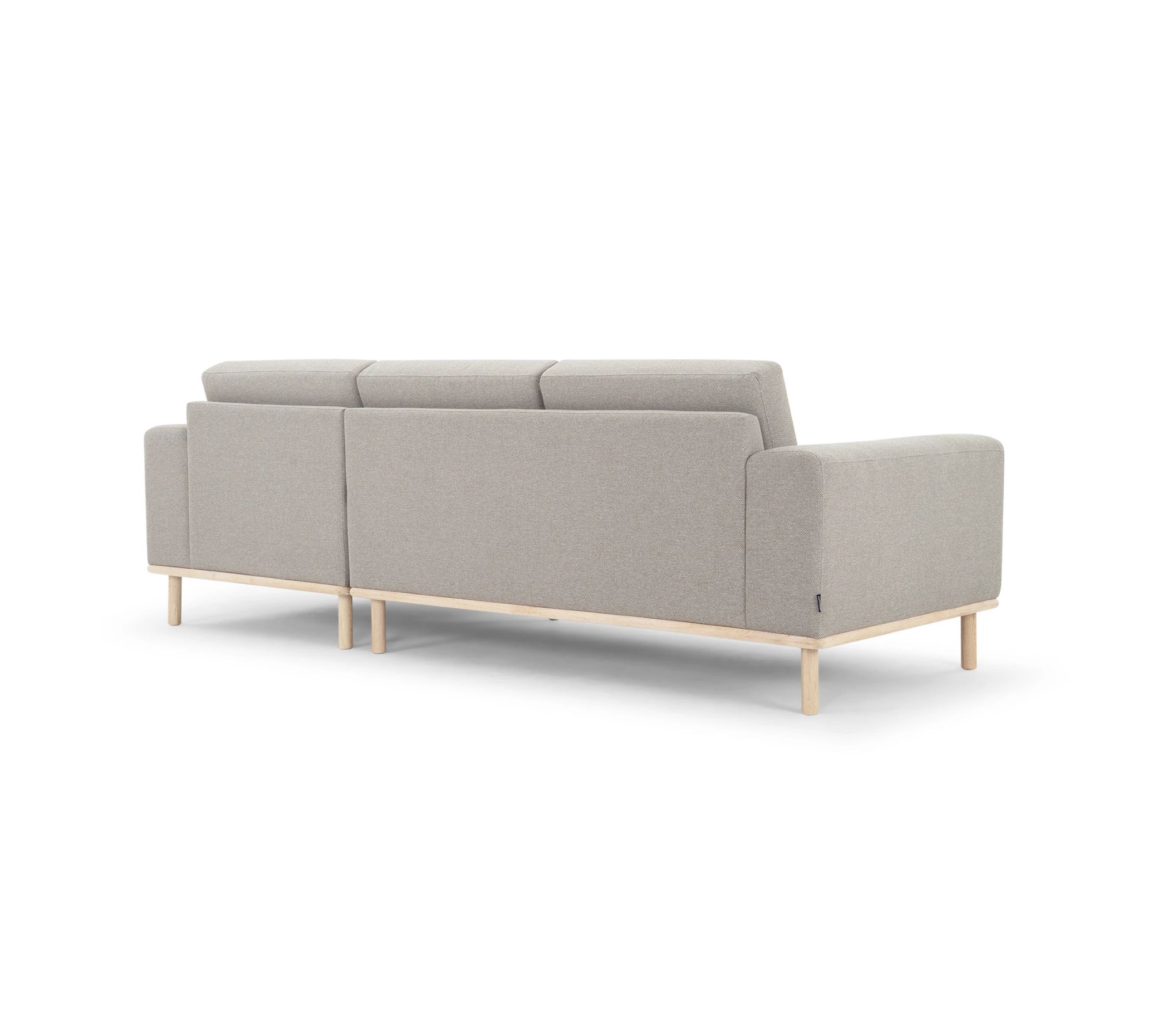 Vilmar Sofa mit Récamiere Rechts Agnes Brown